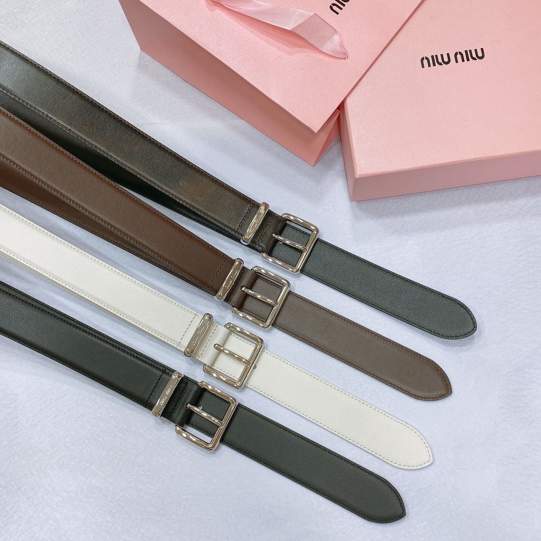 Miu Miu Belt 001 22PJ081 3.5cm