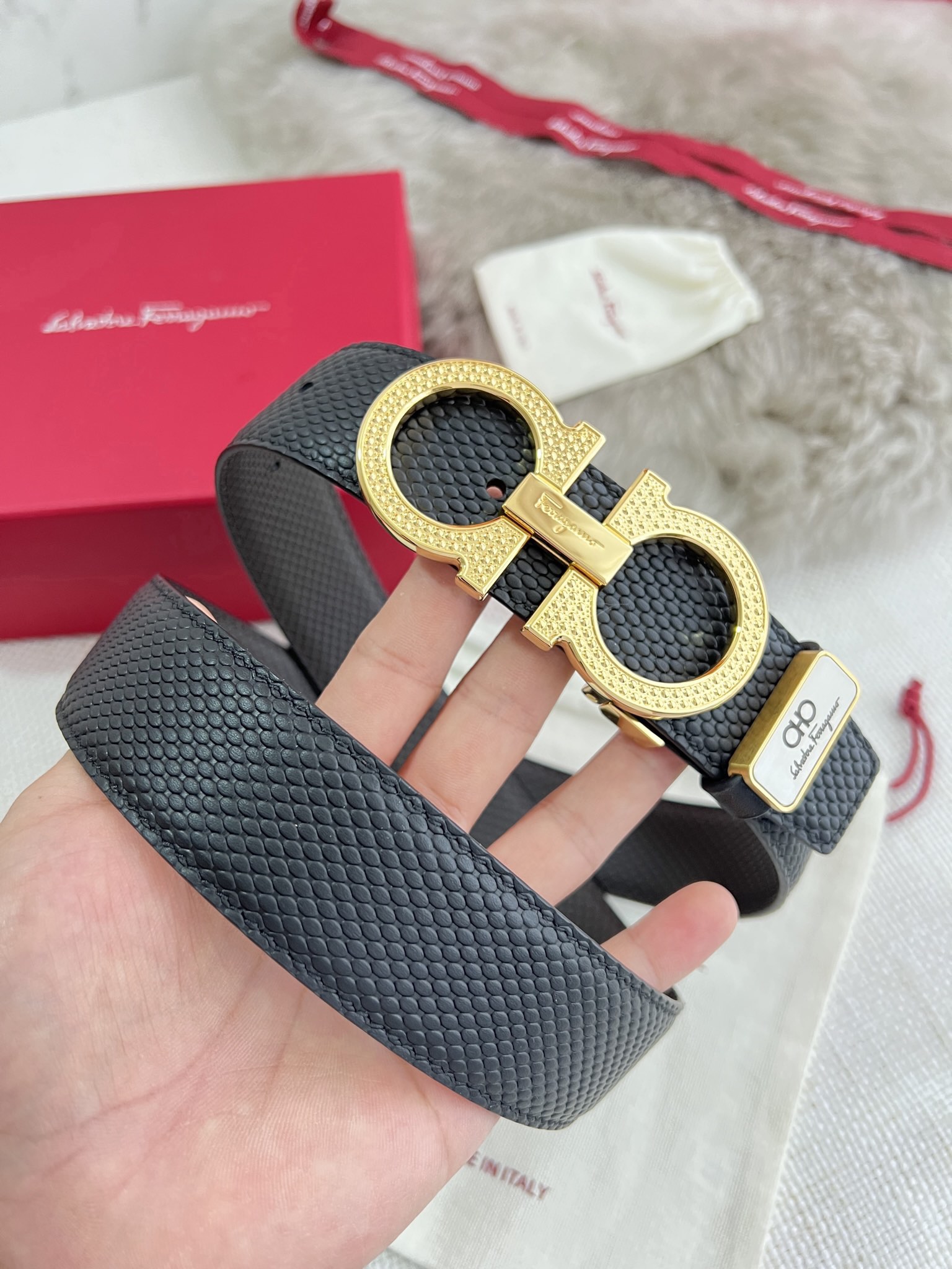 Ferrgamo Leather Belts 1:1 Mirror Version