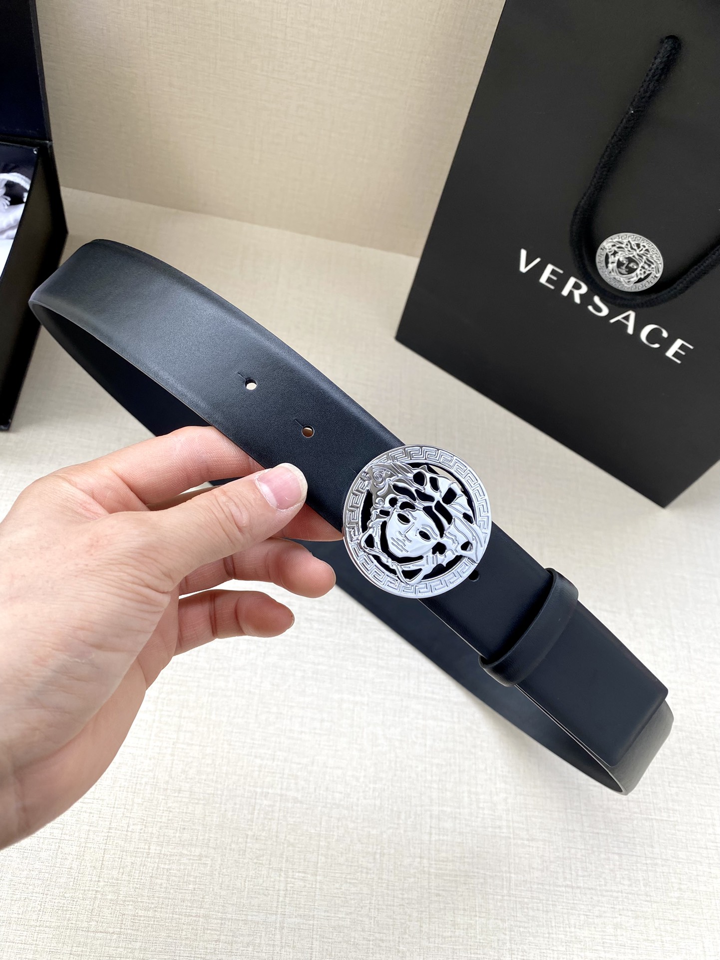 Versace Leather Belts 1:1 Mirror Version