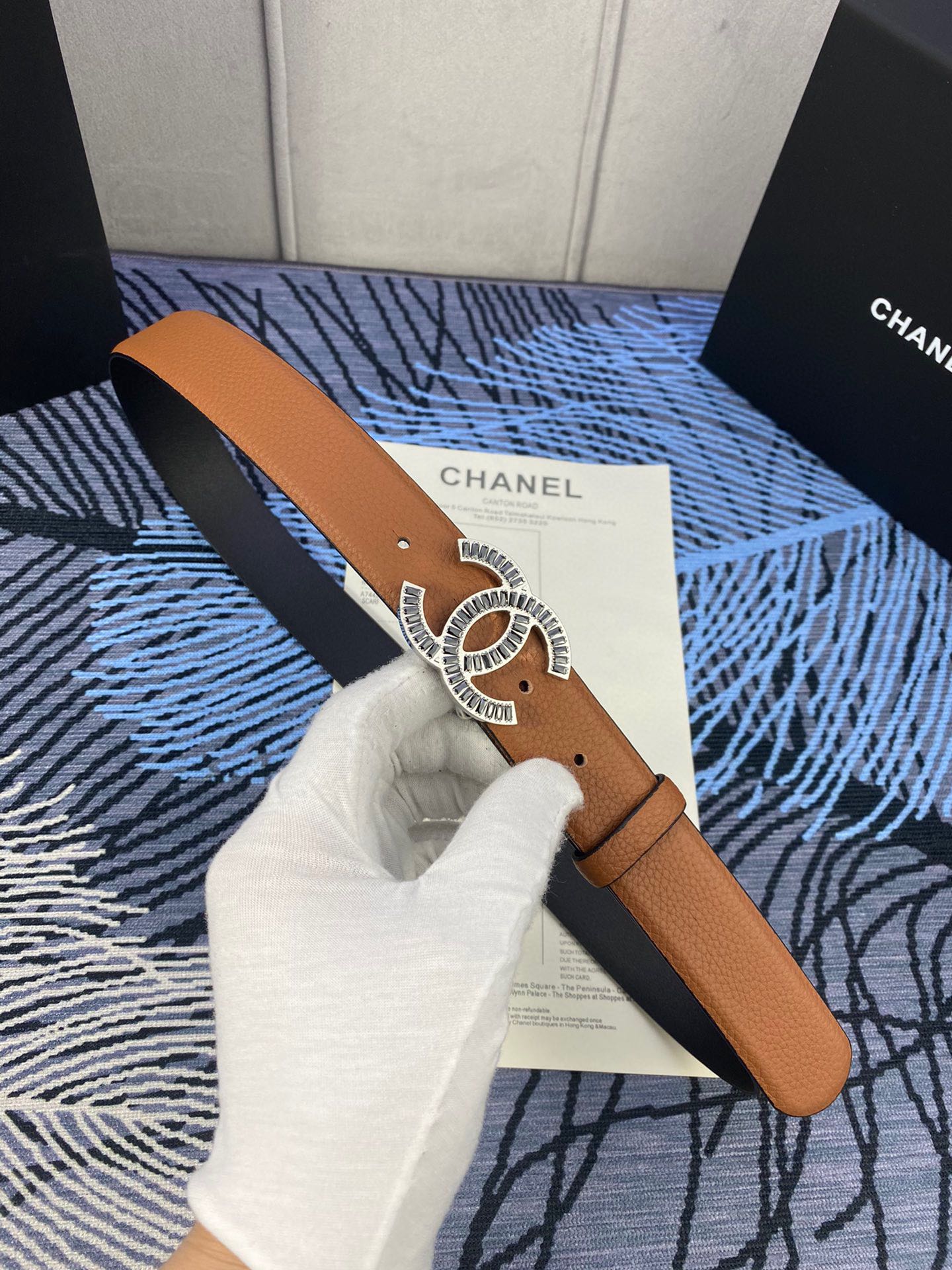 Chanel Leather Belts 1:1 Mirror Version