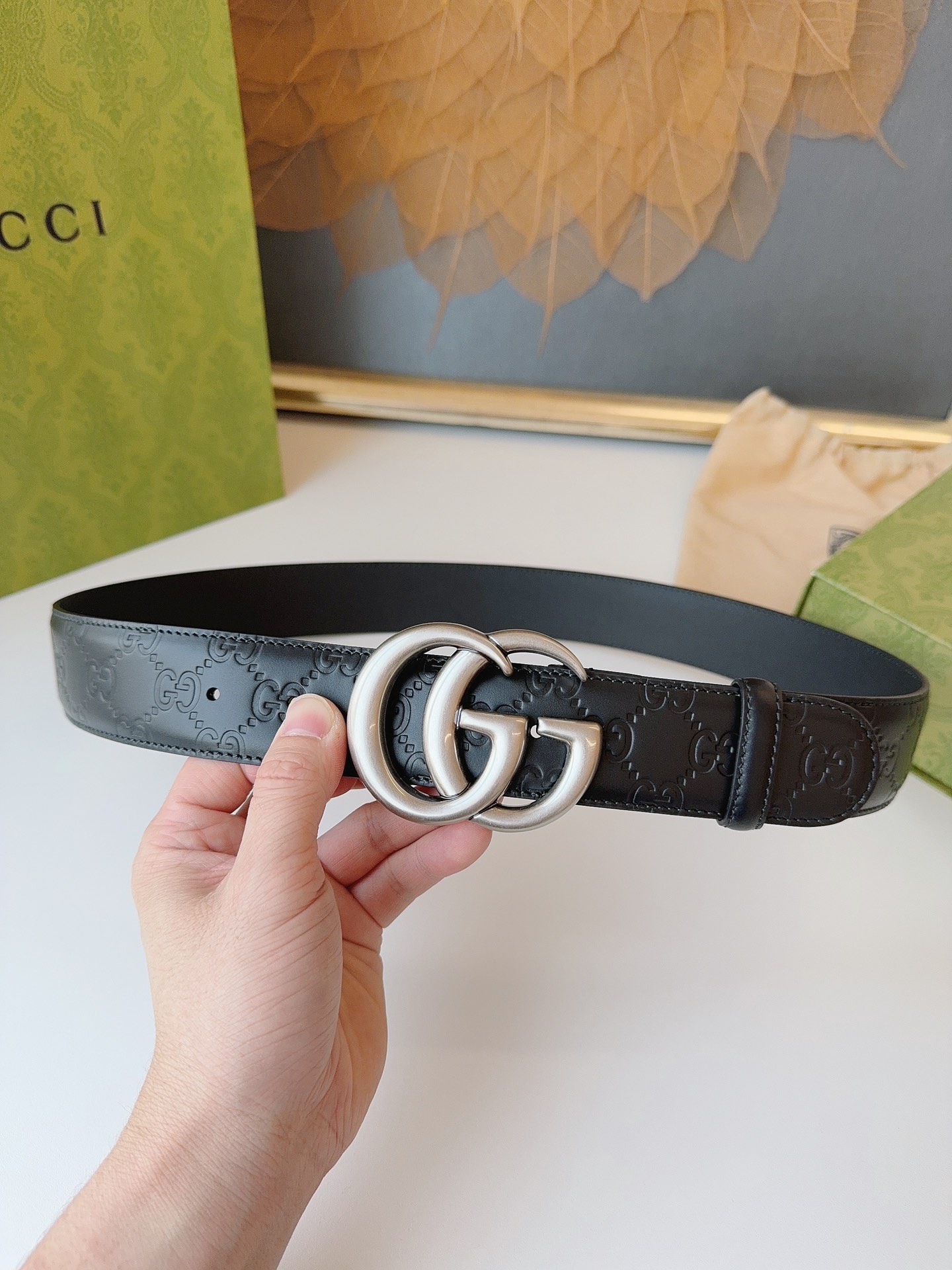 Gucci Leather Belts 1:1 Mirror Version