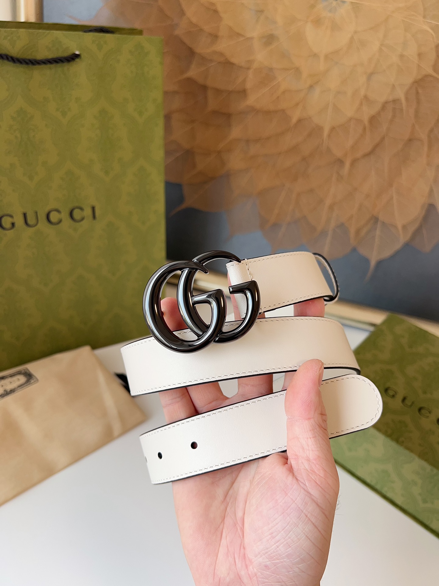 Gucci Leather Belts 1:1 Mirror Version