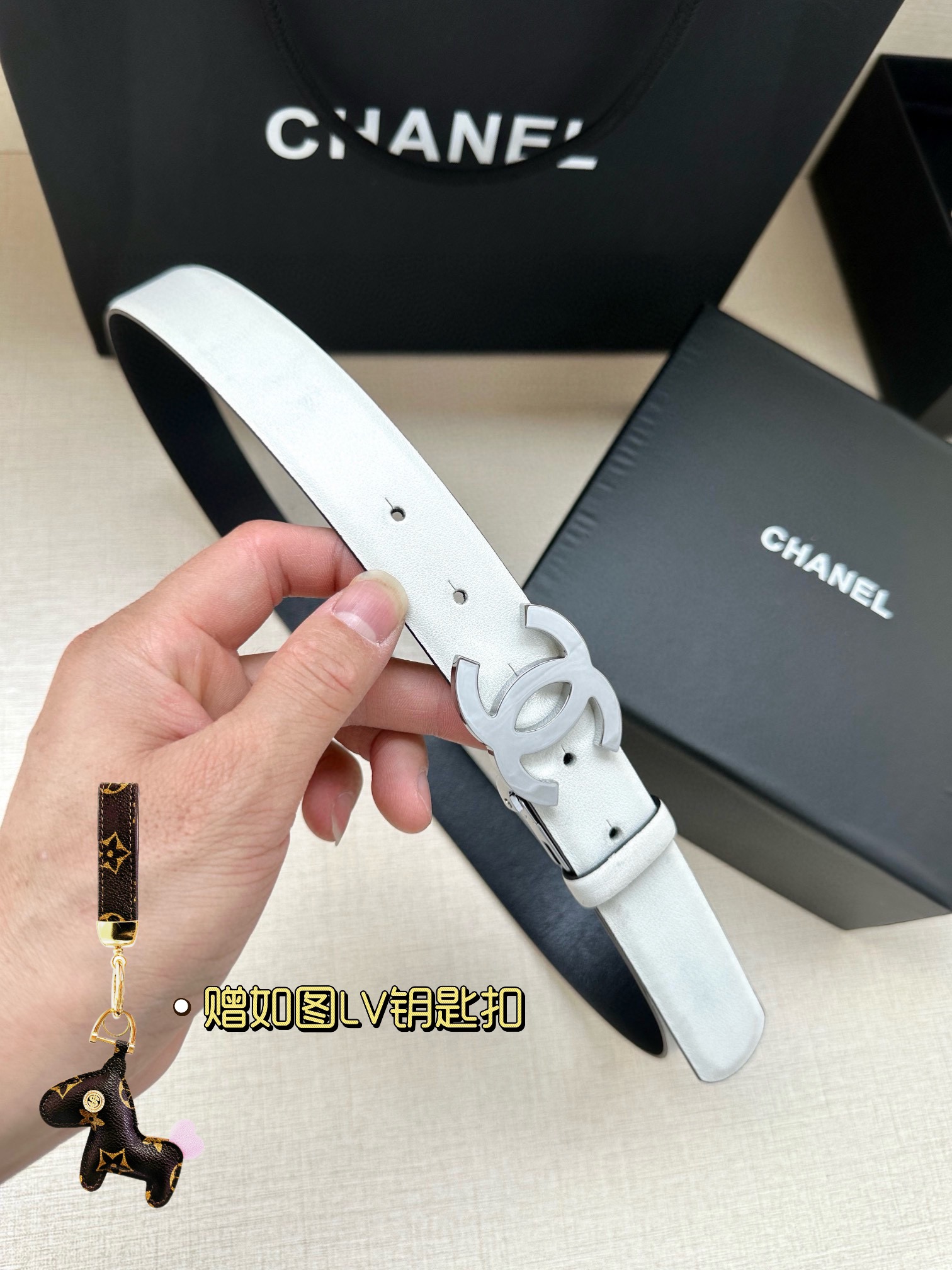 Chanel Leather Belts 1:1 Mirror Version