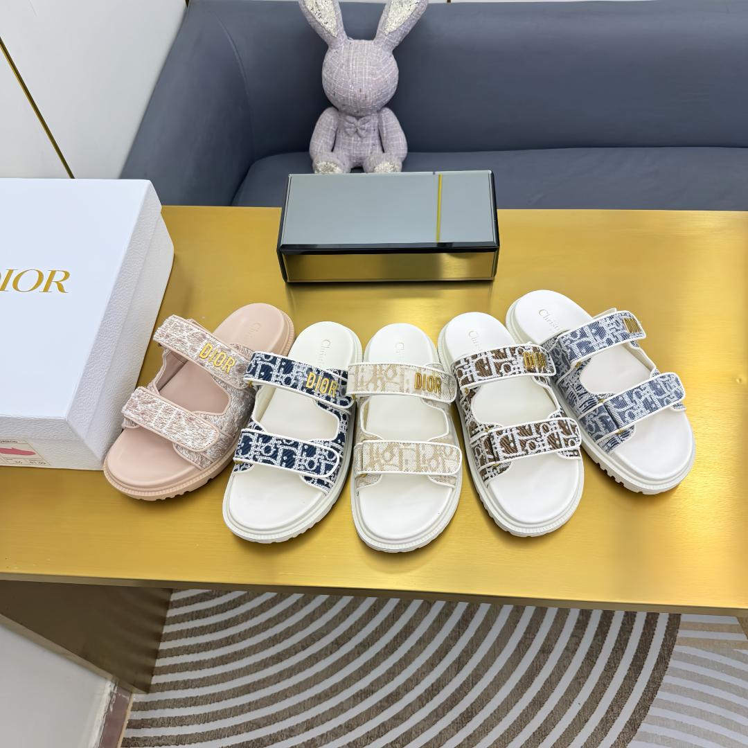 Dior Shoes Dior Velcro Women's Slippers