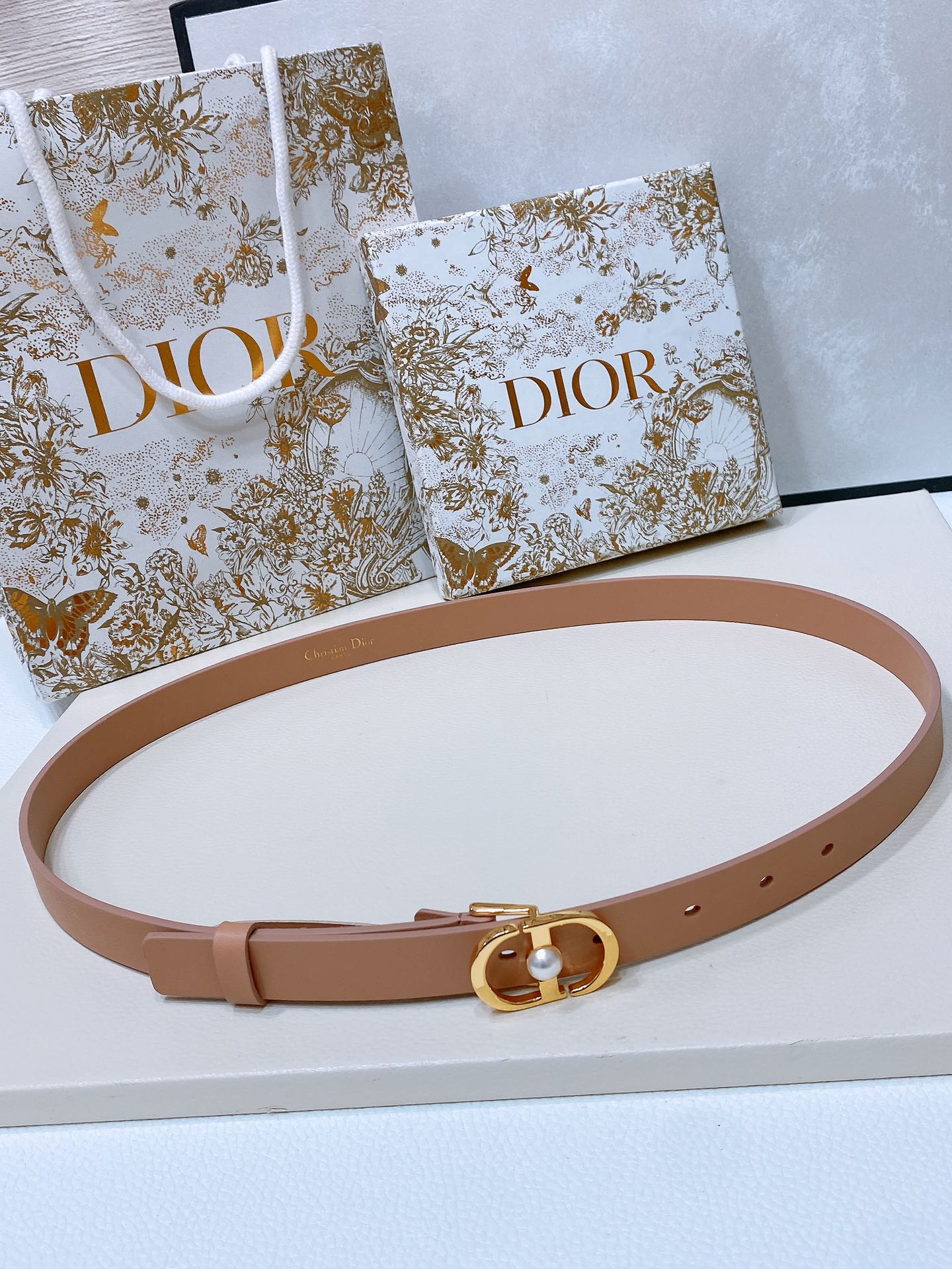 Dior Leather Belts 1:1 Mirror Version