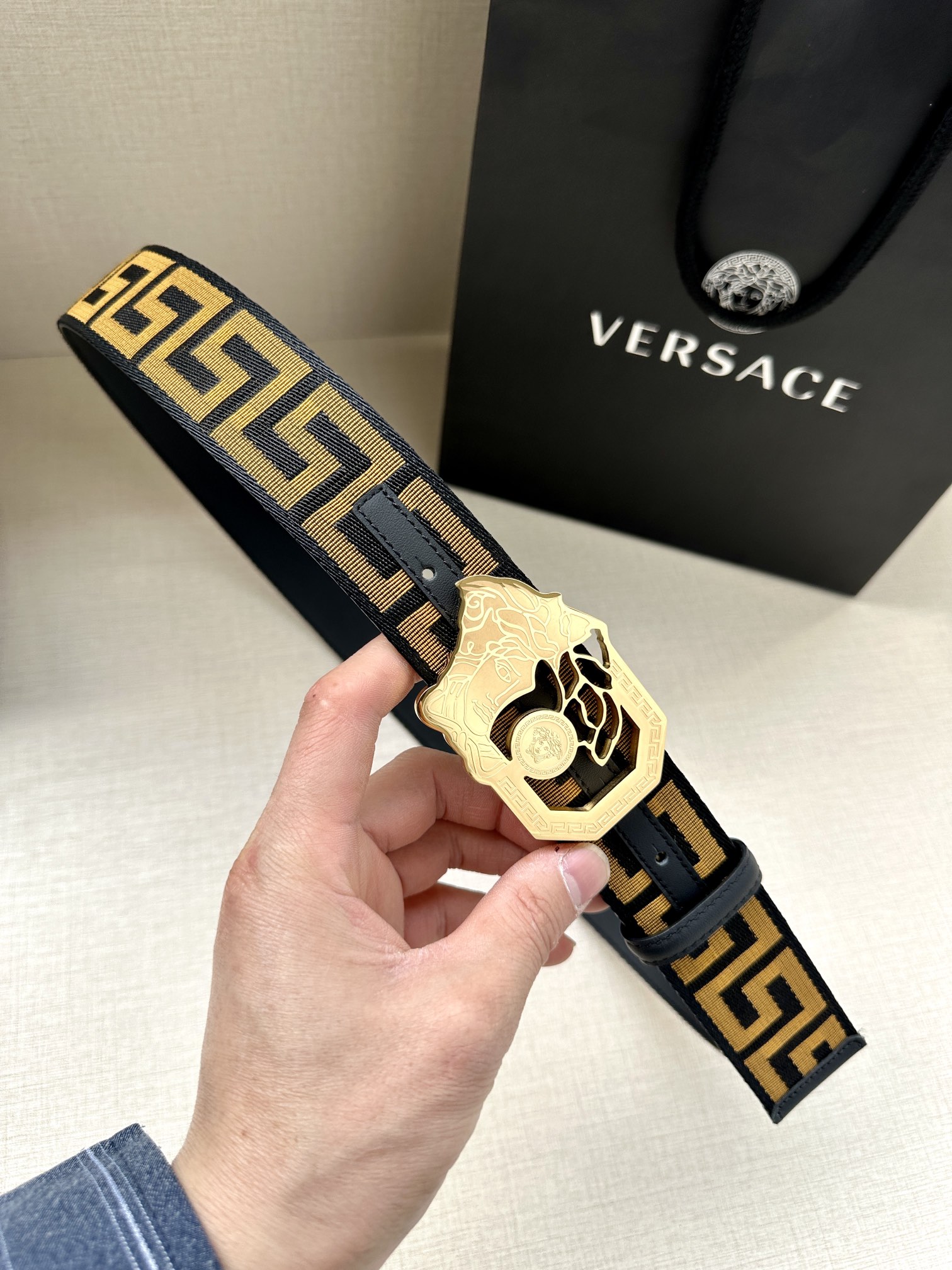 Versace Leather Belts 1:1 Mirror Version