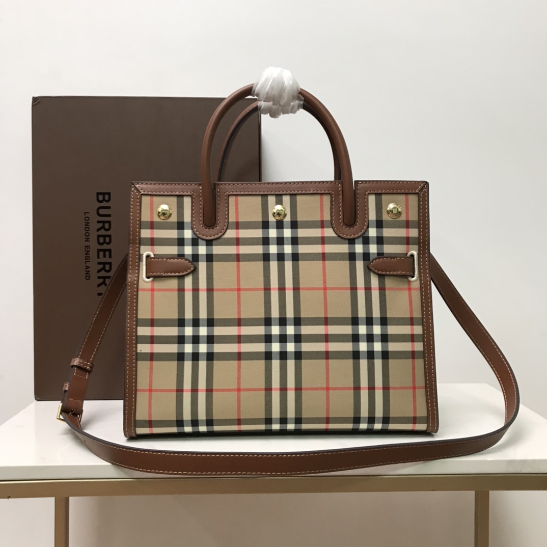 BURBERRY Bags Terrell Handbags Vintage(7AReplica）