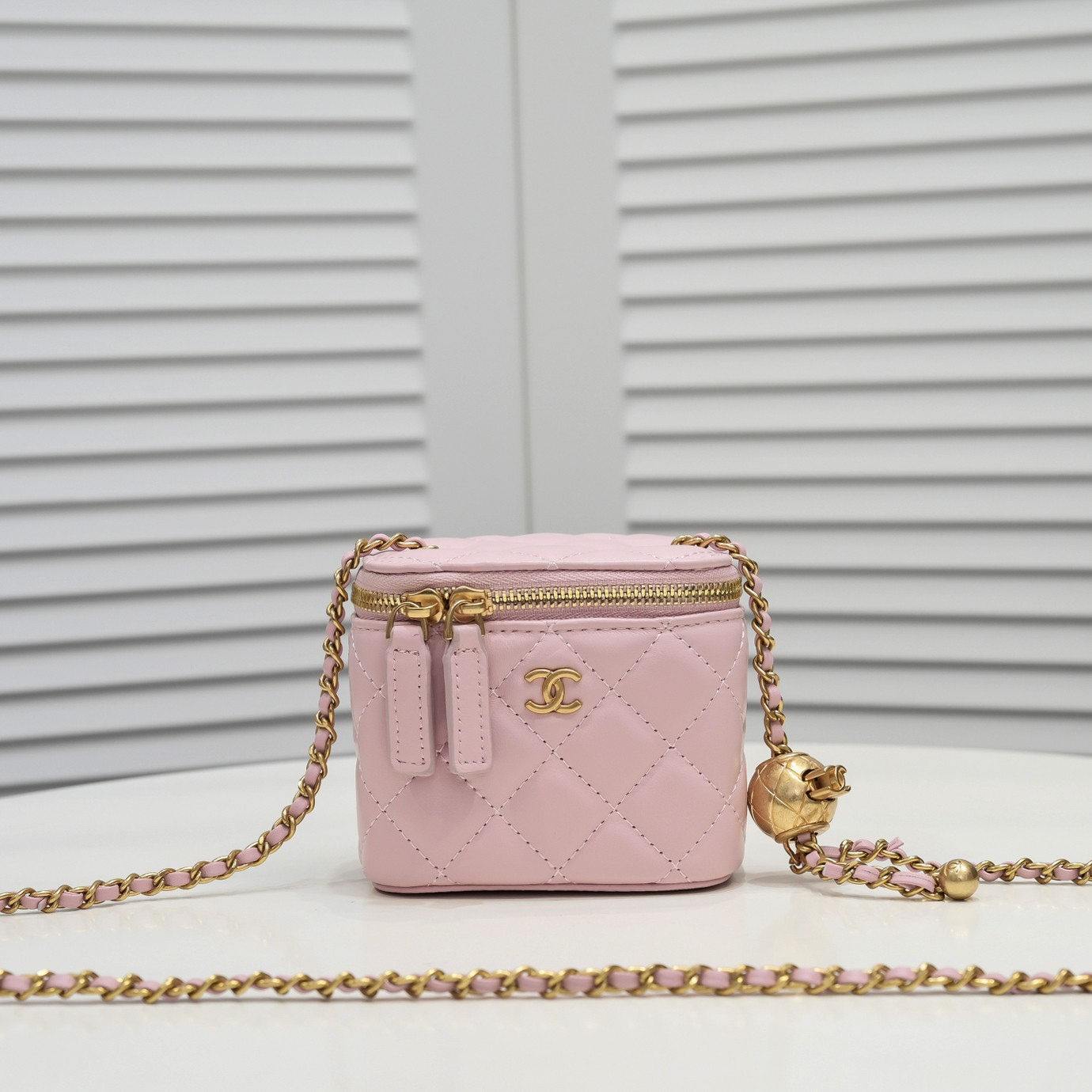Chanel Golden·Ball Makeup Box Bag Small Shoulder Bag Handbag