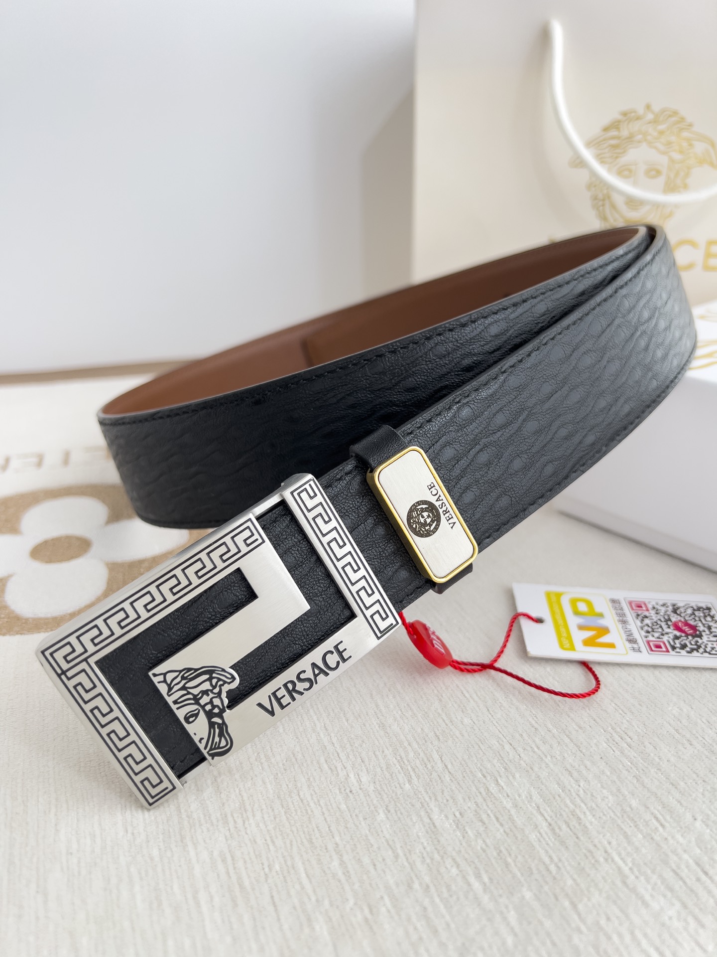 Versace Leather Belts 1:1 Mirror Version