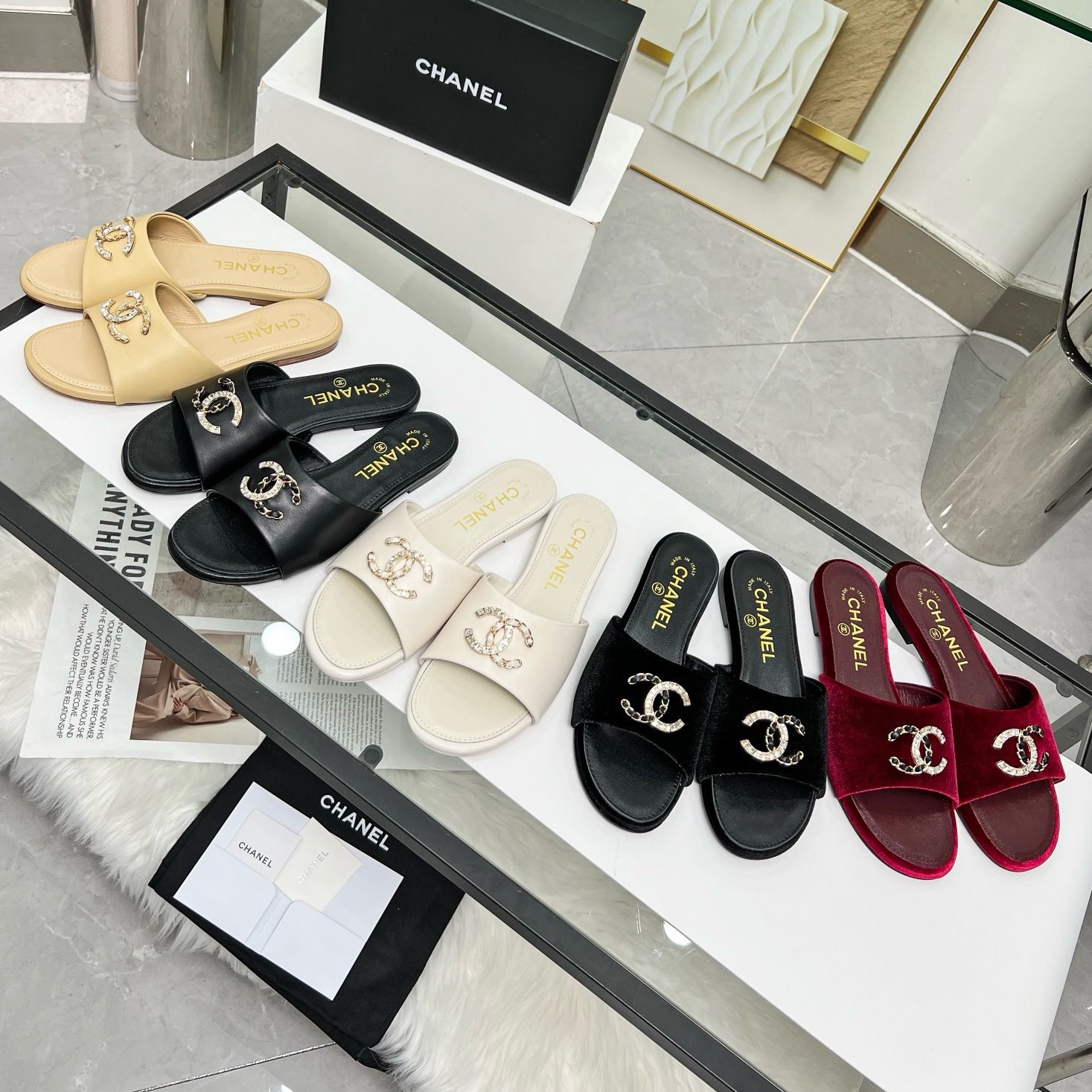 Chanel Shoes 2025 early spring women's slippers