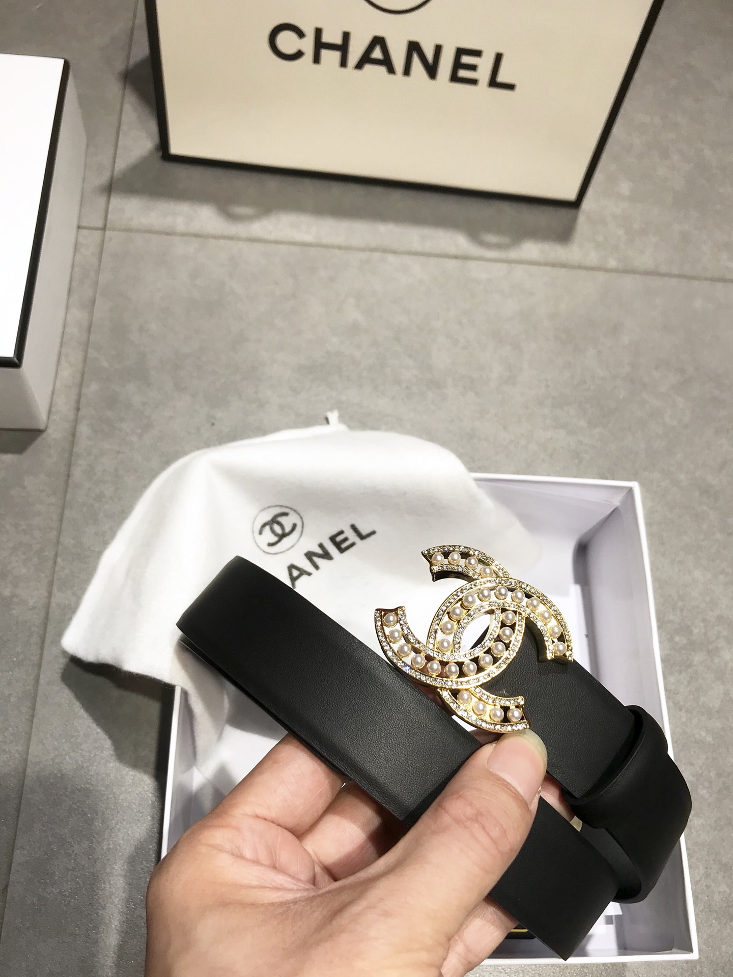 Chanel Leather Belts 1:1 Mirror Version