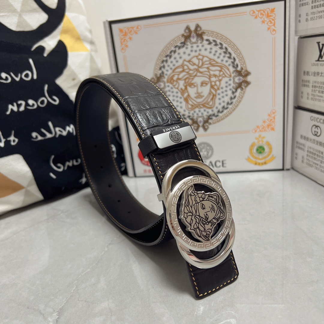 Versace Leather Belts 1:1 Mirror Version