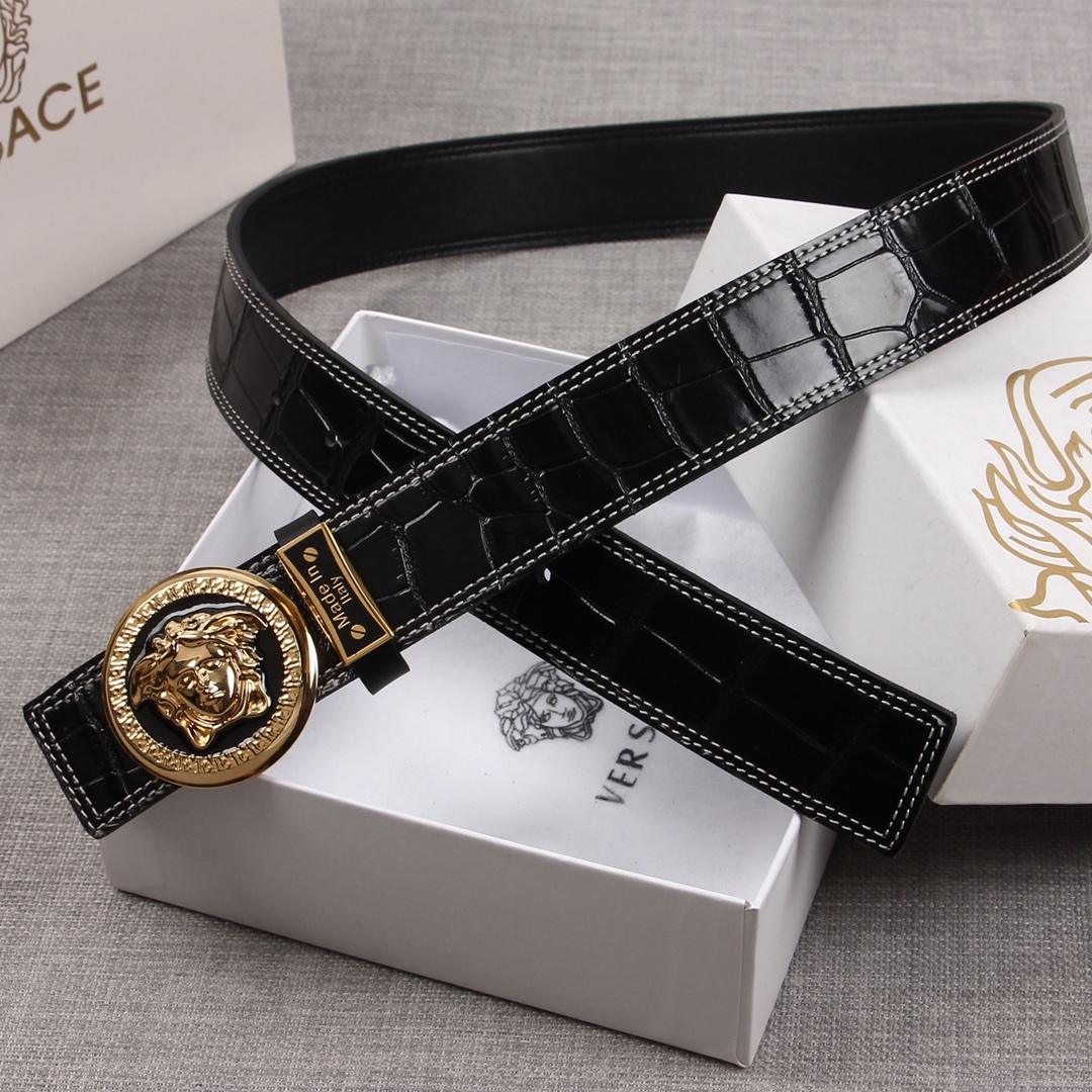 Versace Leather Belts 1:1 Mirror Version