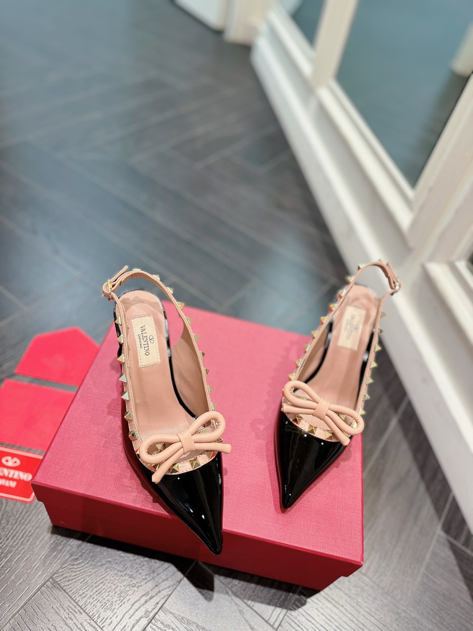 Valentino Shoes Rivet in bow high heels