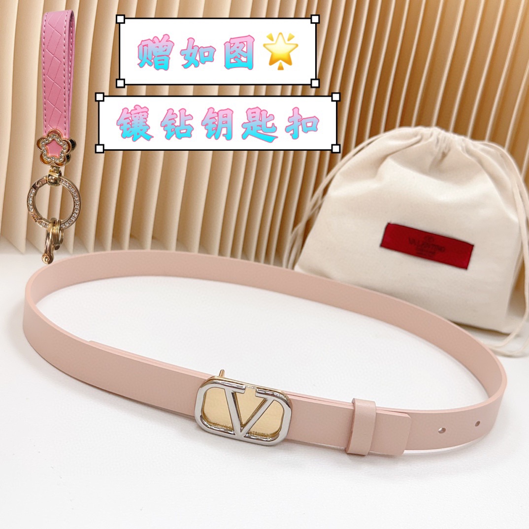 Valentino Leather Belts 1:1 Mirror Version