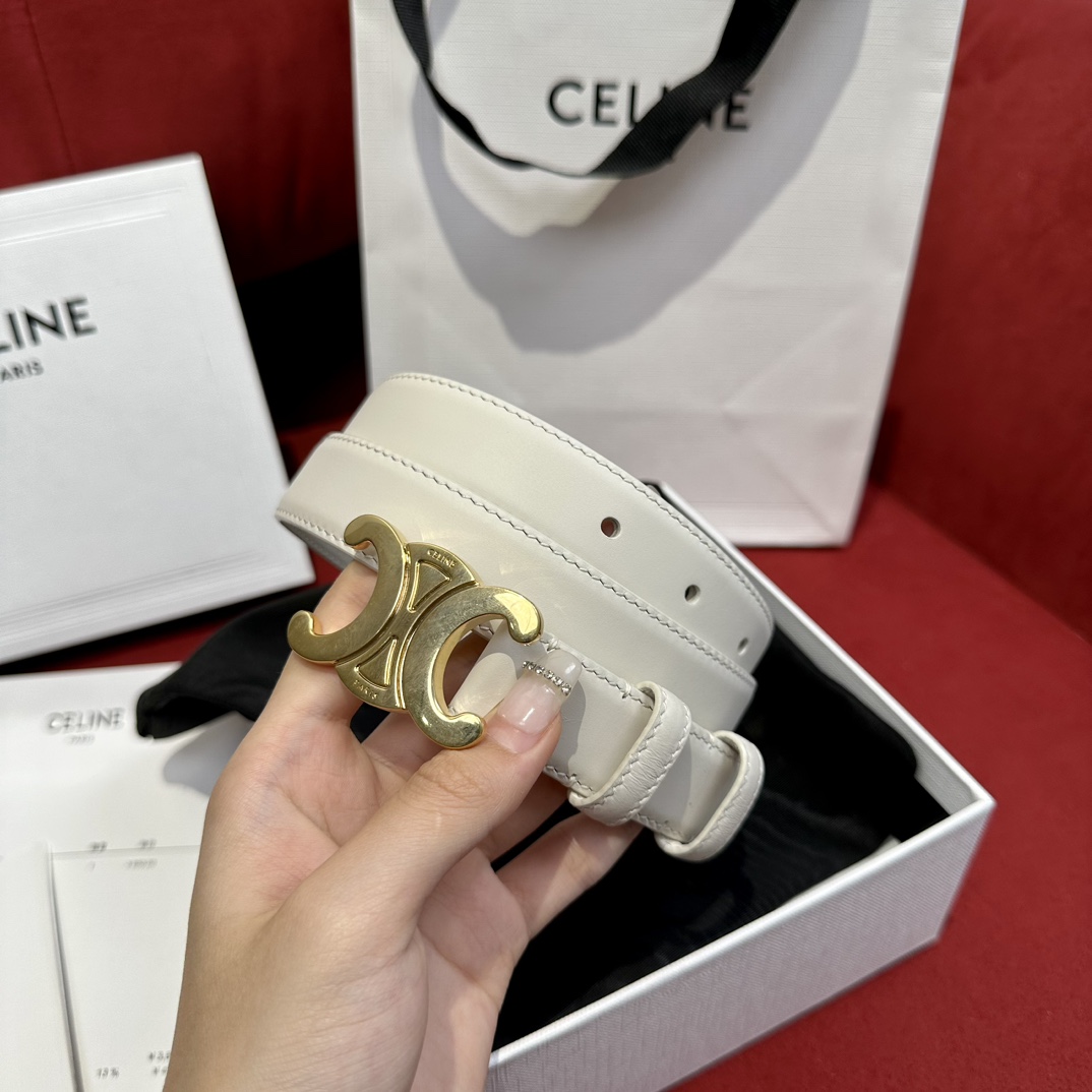 Celine Leather Belts 1:1 Mirror Version
