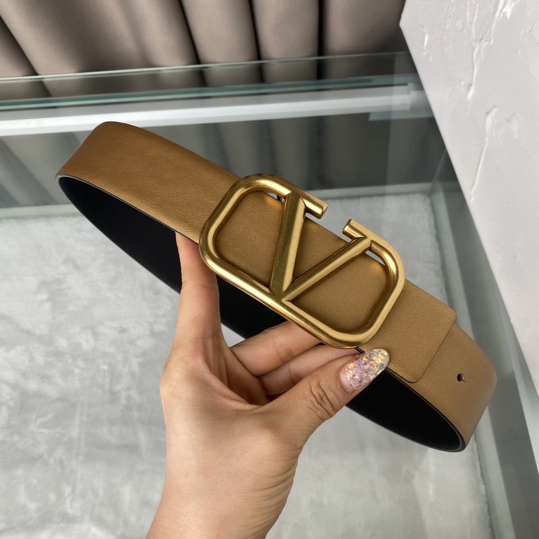 Valentino Leather Belts 1:1 Mirror Version