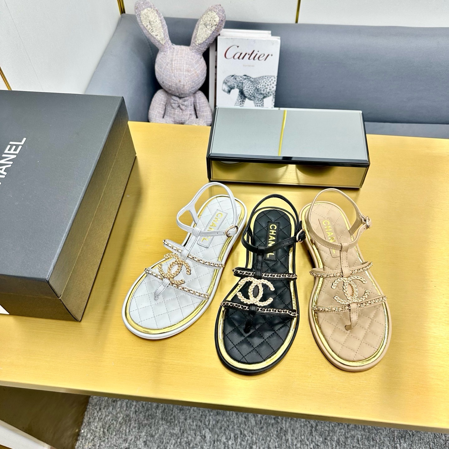 Chanel Shoes New classic clip on women's sandals