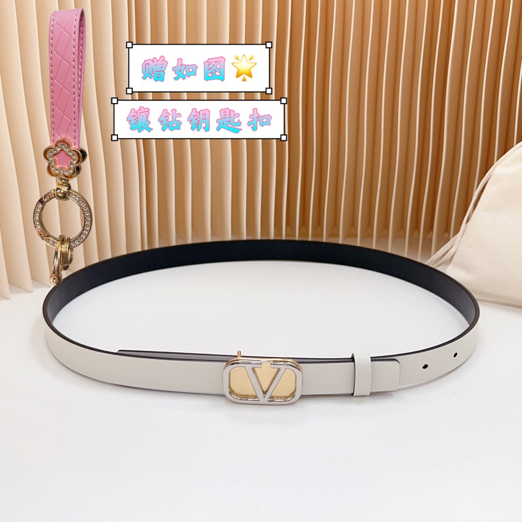 Valentino Leather Belts 1:1 Mirror Version