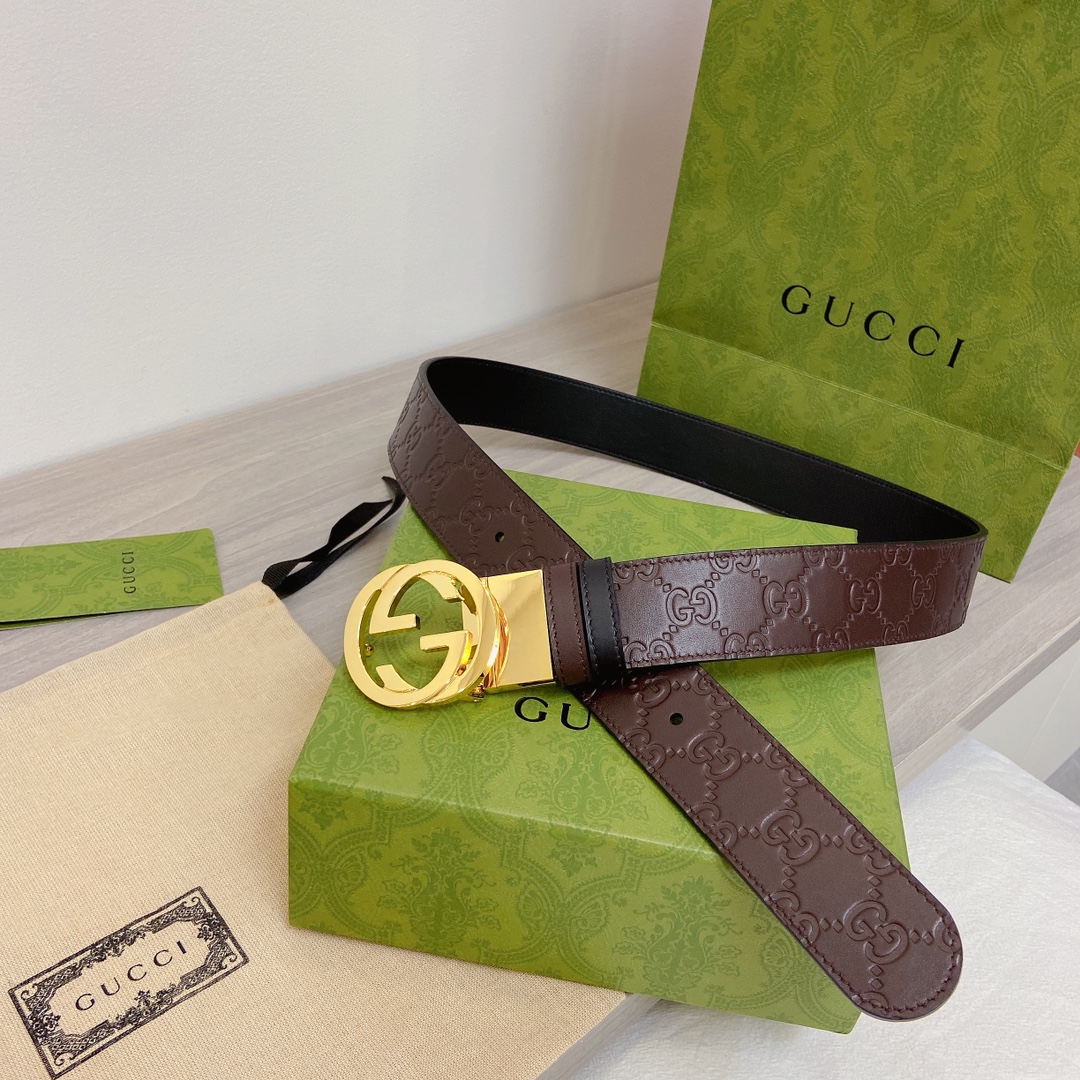 Gucci Leather Belts 1:1 Mirror Version