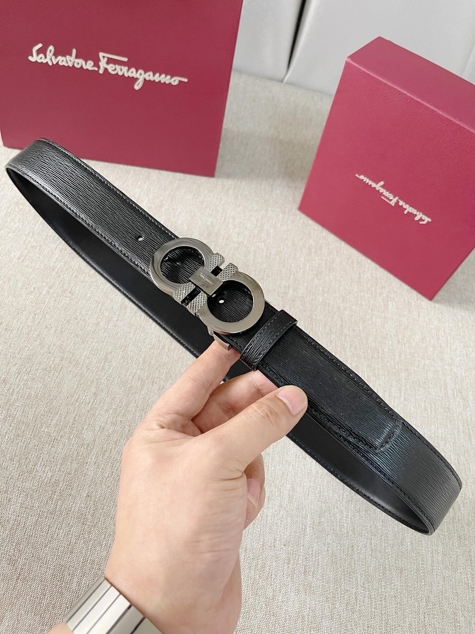 Ferrgamo Leather Belts 1:1 Mirror Version