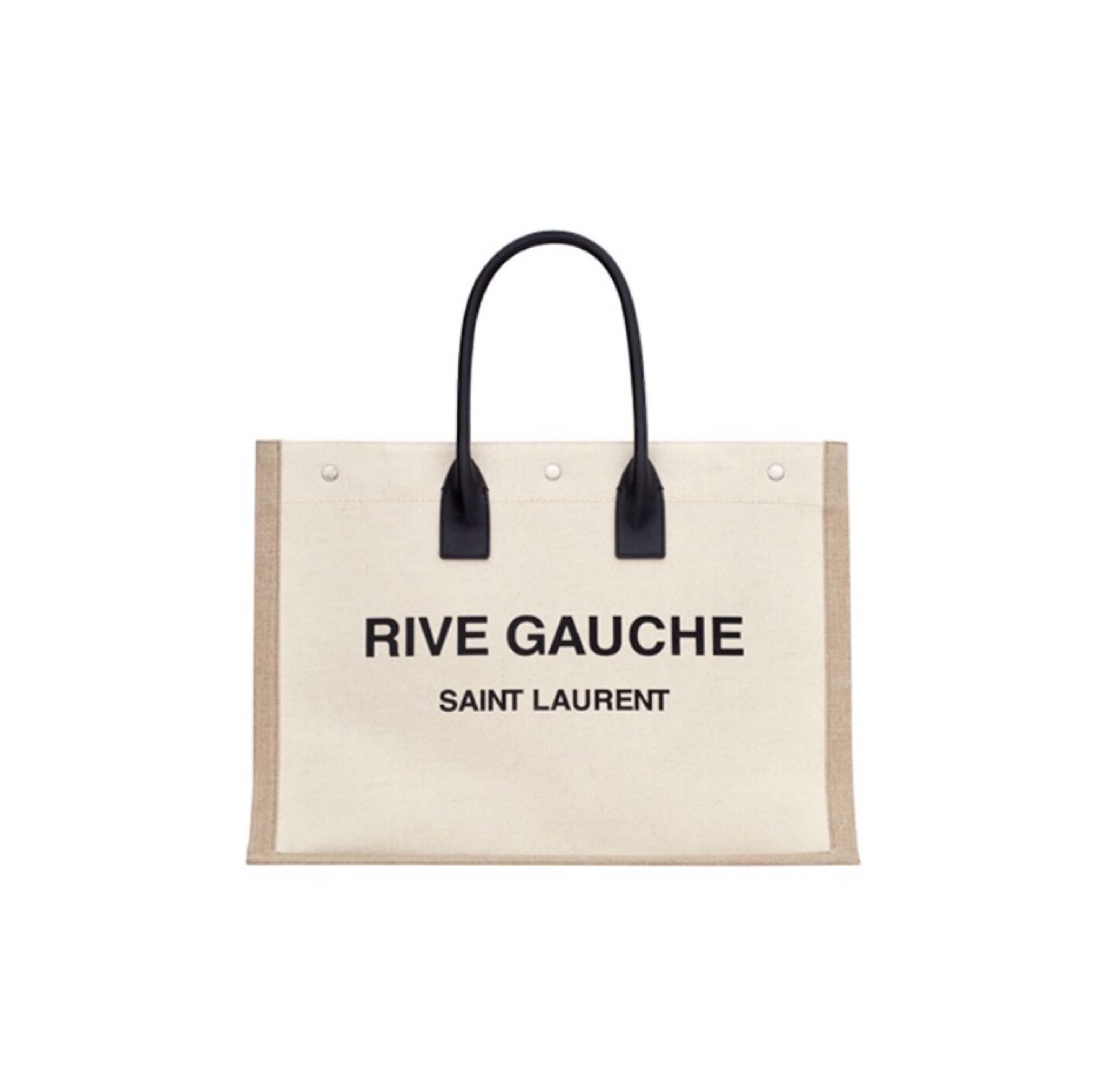 Saint Laurent YSL Rive Gauche Canvas Tote bag Handbag(Replica)