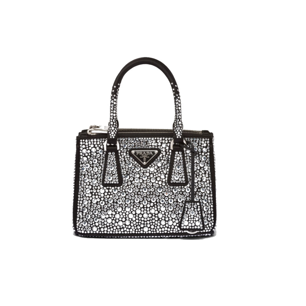 Prada Galleria Anti Crystal Mini Handbag Shoulder Bag (Replica)