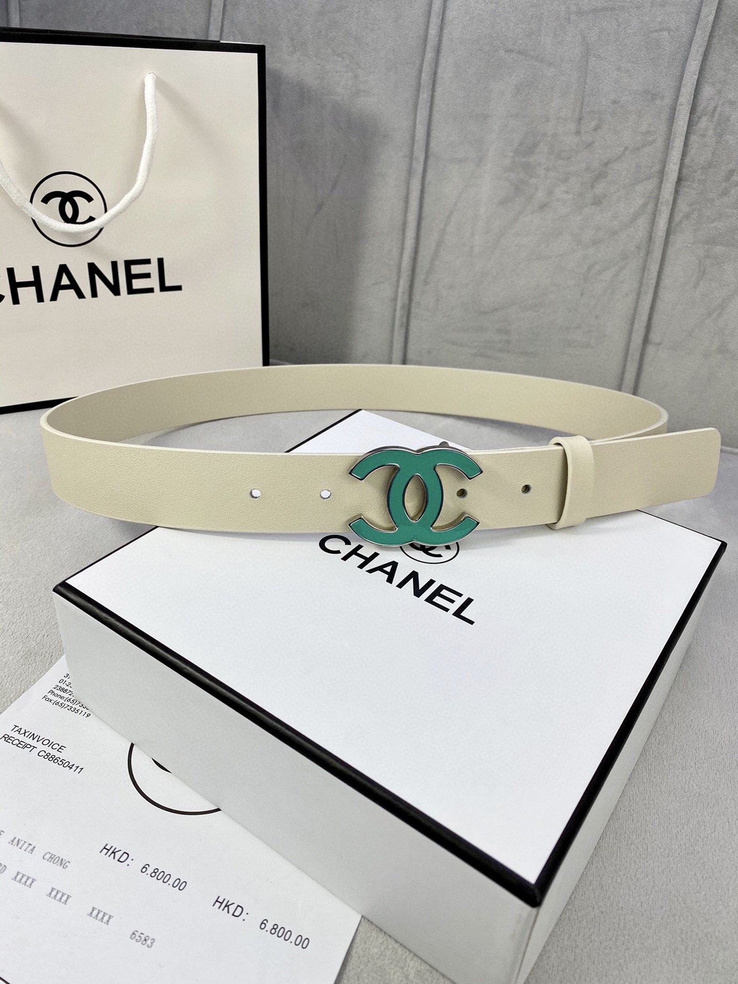 Chanel Leather Belts 1:1 Mirror Version
