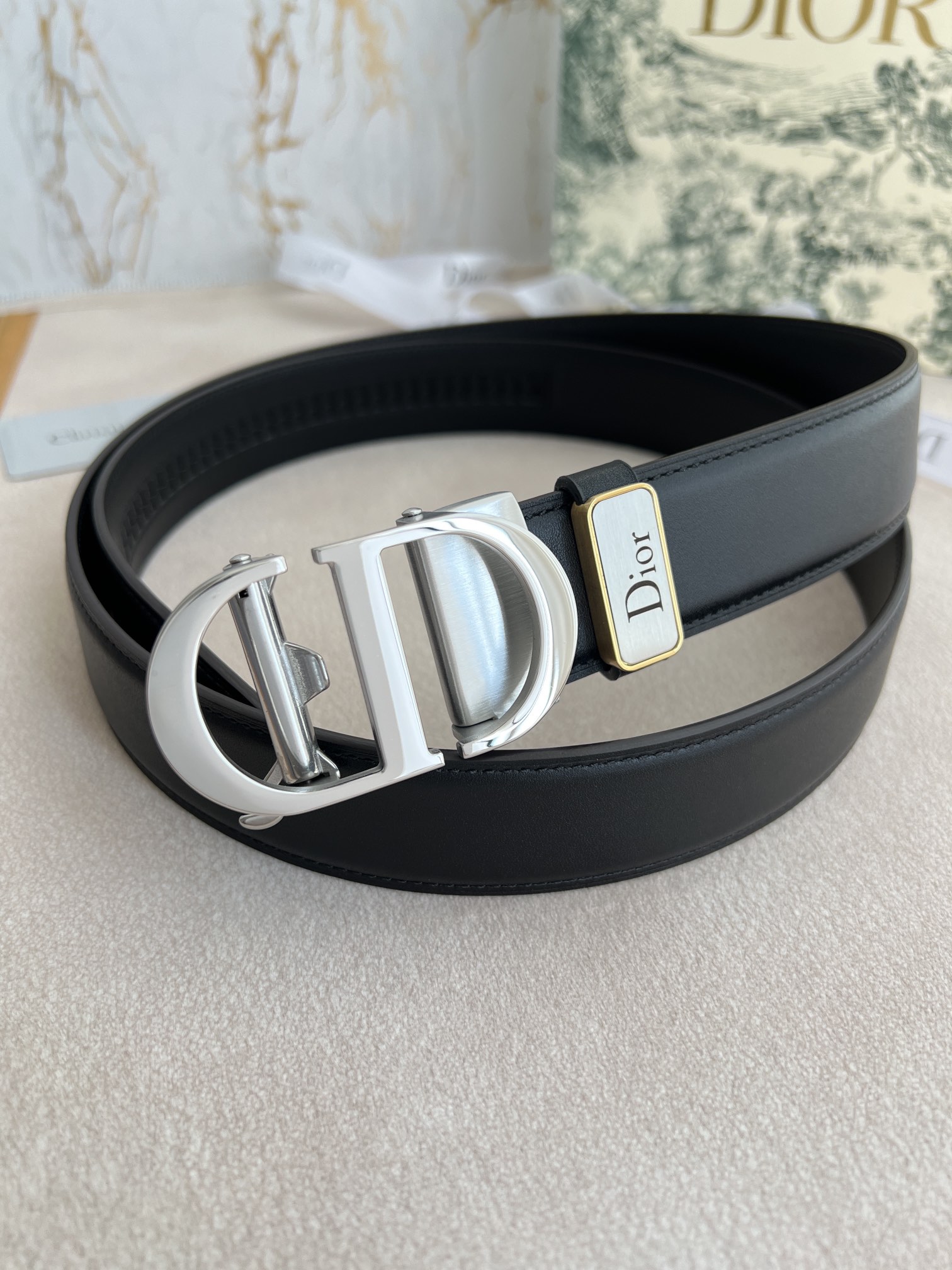 Dior Leather Belts 1:1 Mirror Version