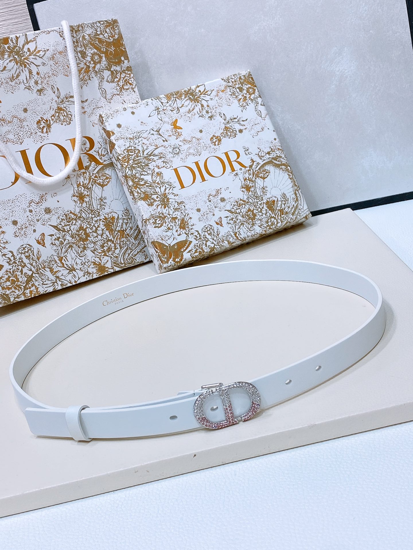 Dior Leather Belts 1:1 Mirror Version