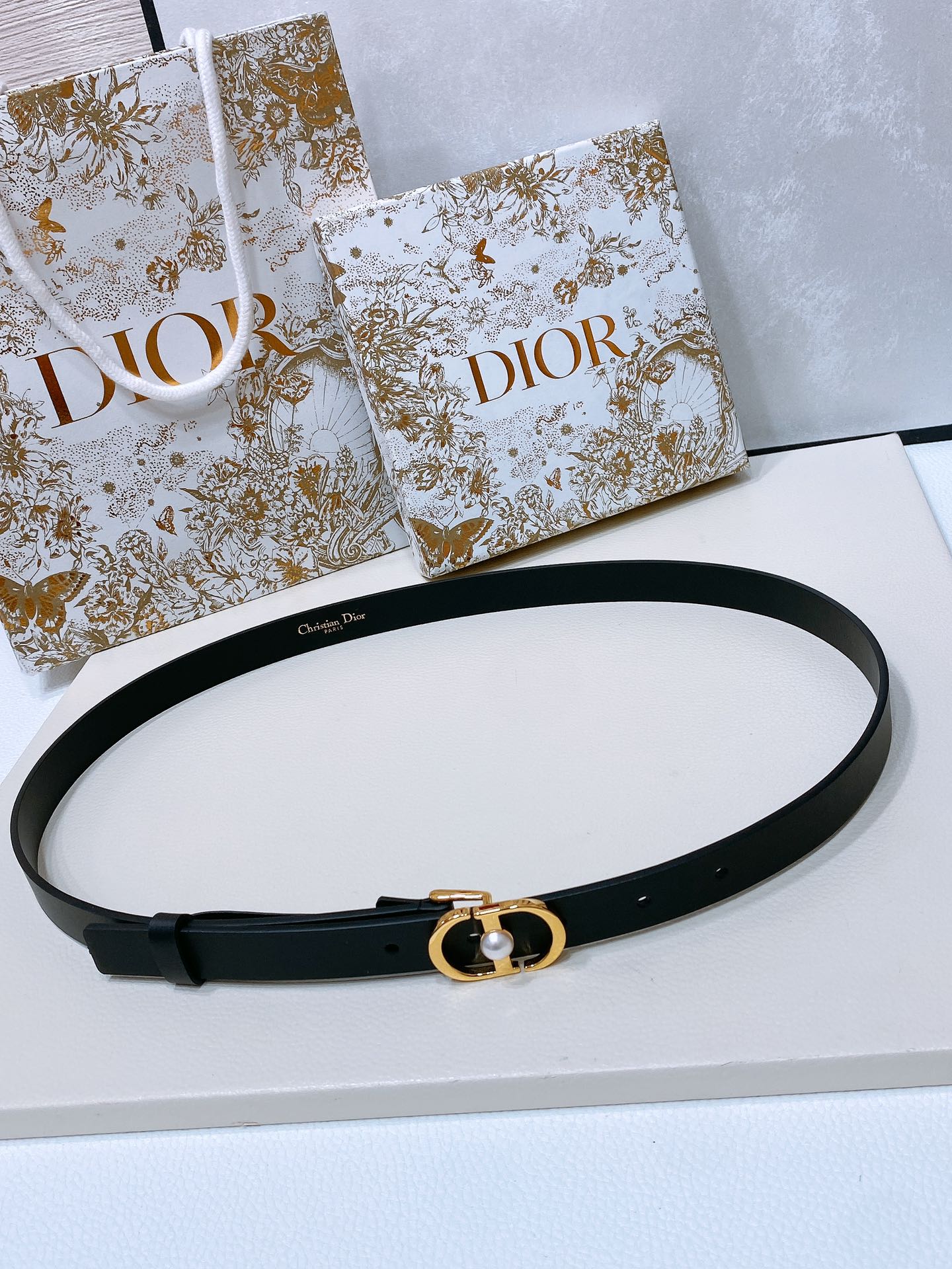 Dior Leather Belts 1:1 Mirror Version