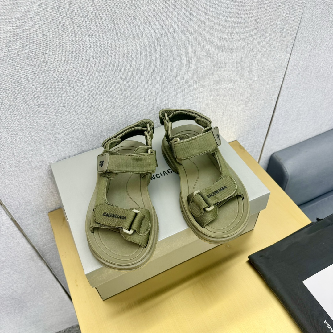 Balenciaga Shoes New Tourist series couple sandals