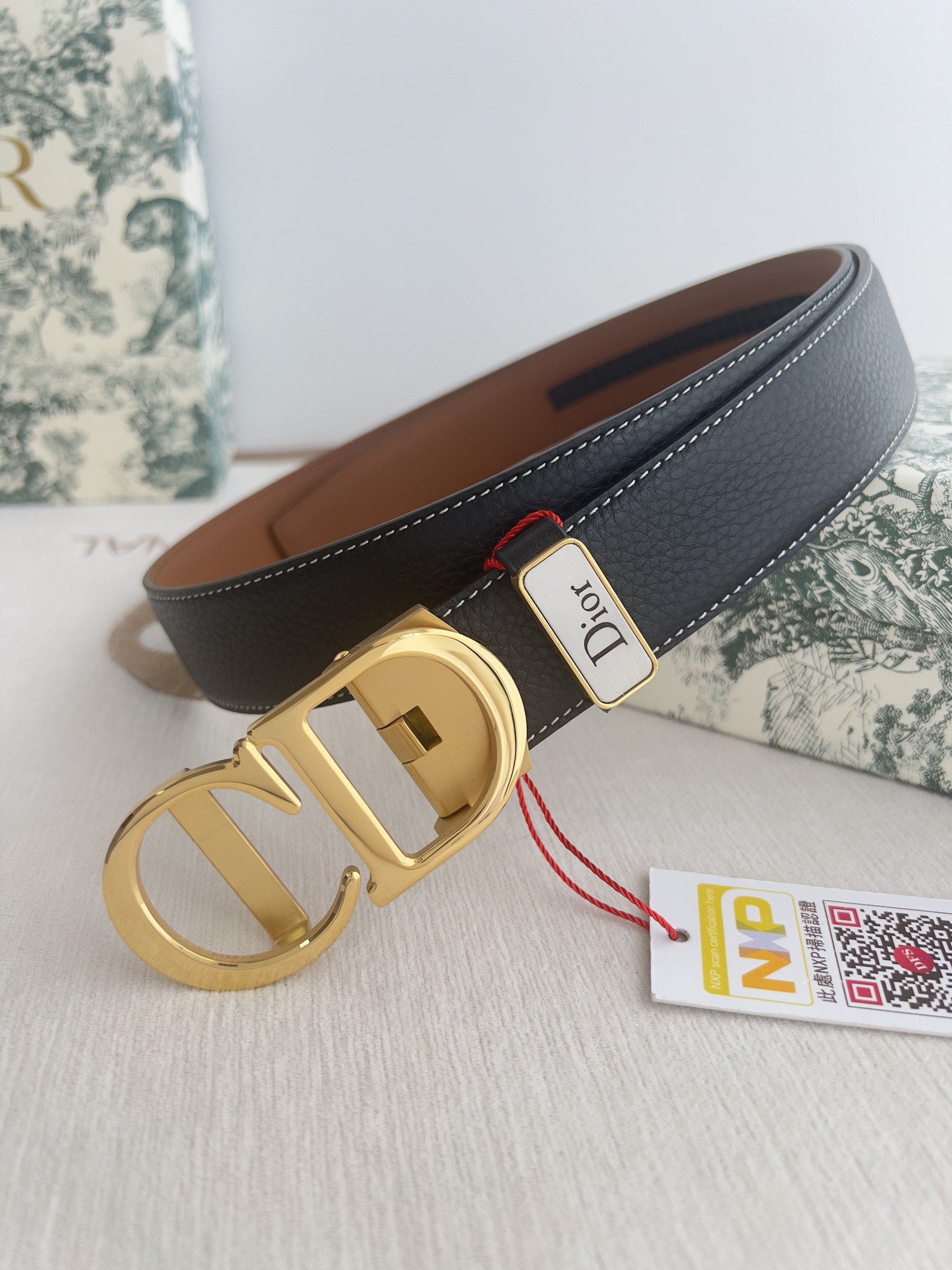 Dior Leather Belts 1:1 Mirror Version