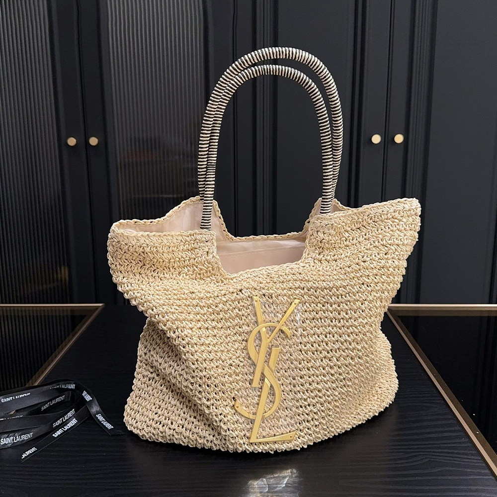 Saint Laurent YSL Straw Hand Shoulder Bag (Replica)