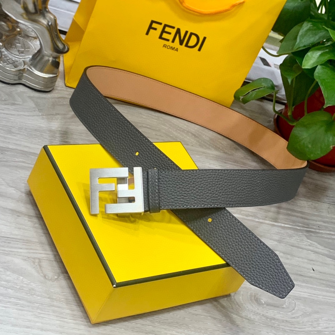 Fendi Leather Belts 1:1 Mirror Version