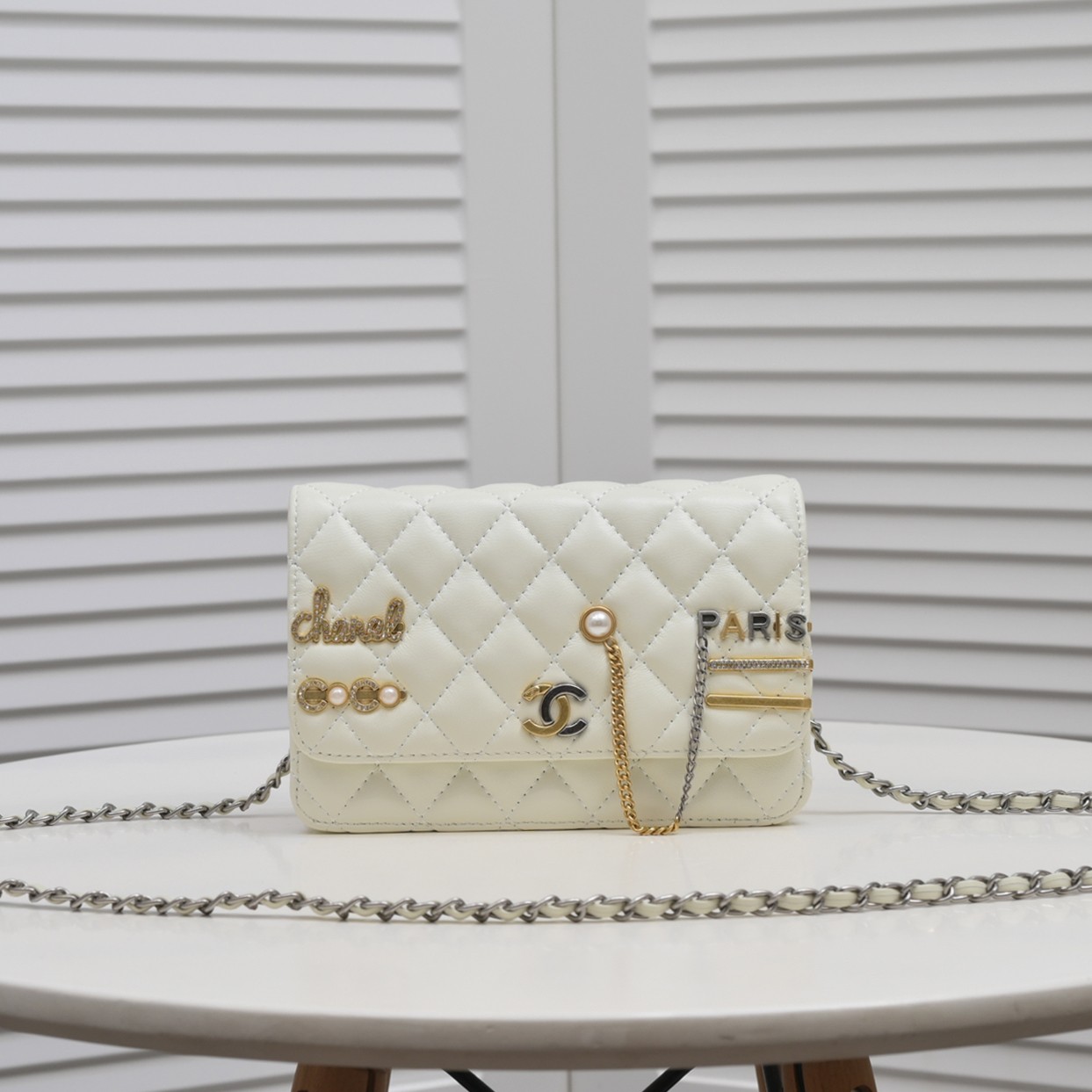 Chanel Alphabet Hardware CF Shoulder Bag Handbag