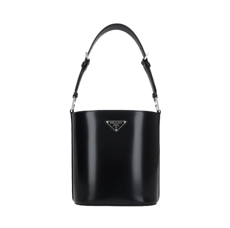 Prada Smooth Bucket Shoulder Bag（Replica）