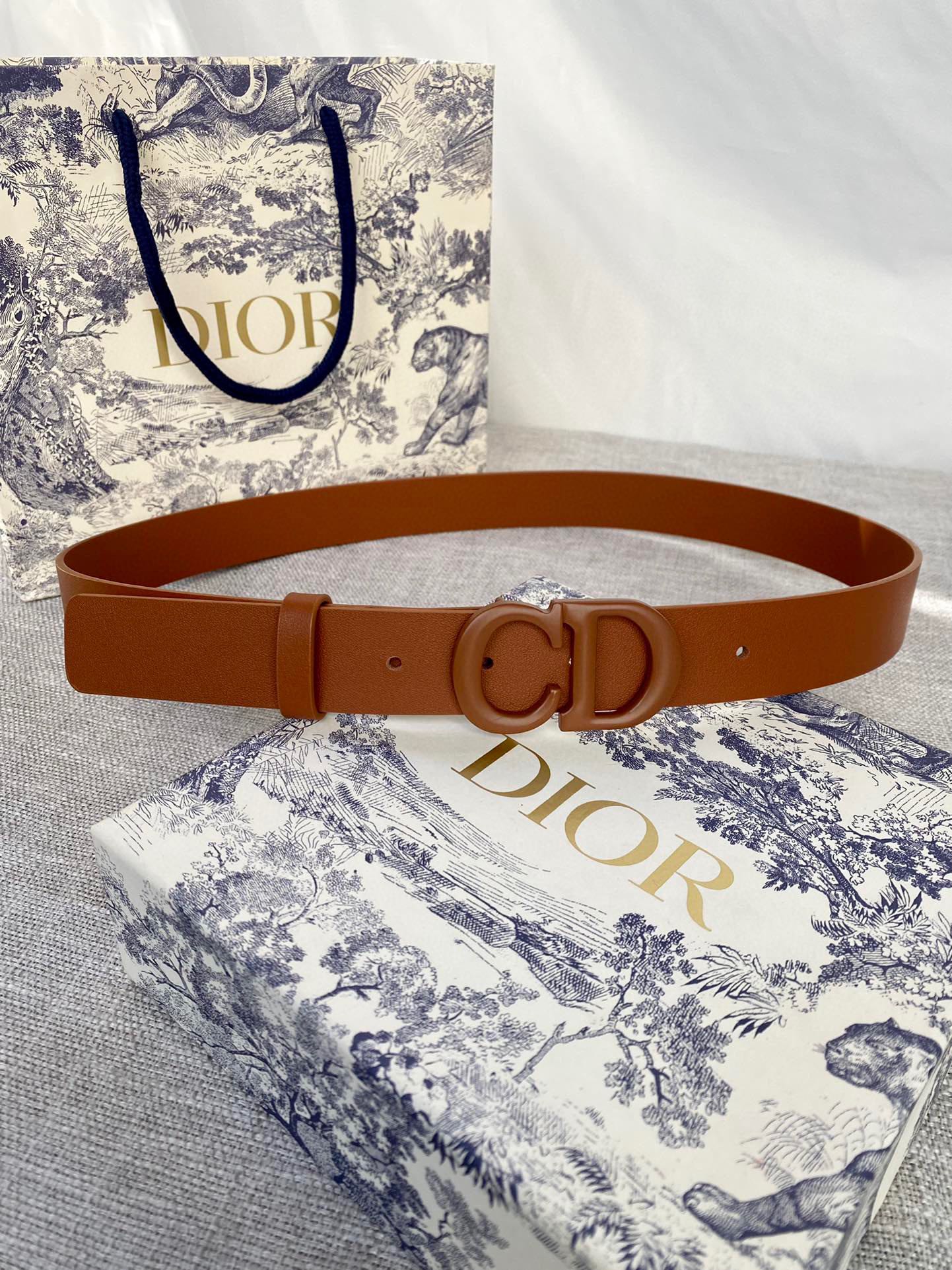 Dior Leather Belts 1:1 Mirror Version