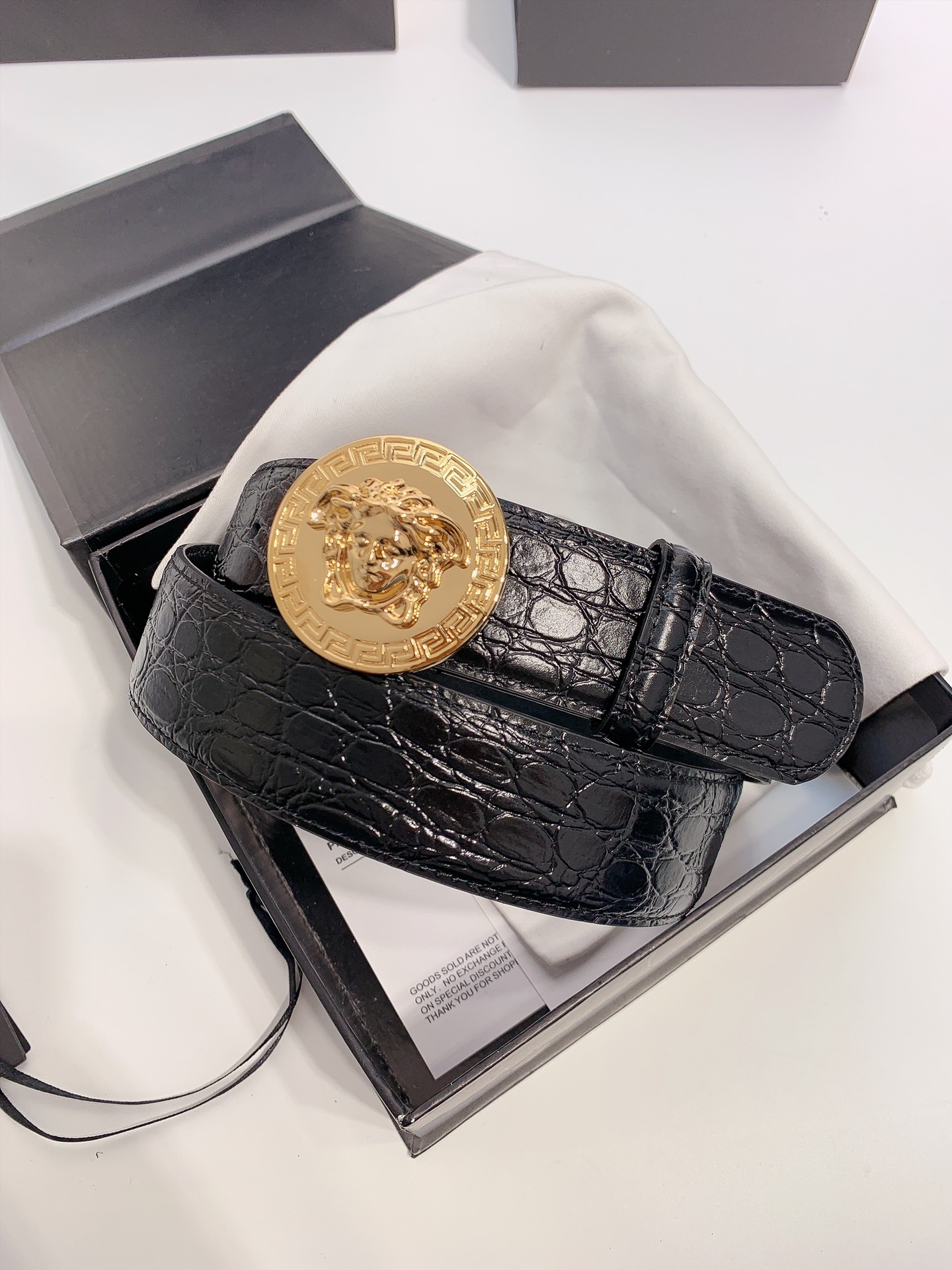 Versace Leather Belts 1:1 Mirror Version