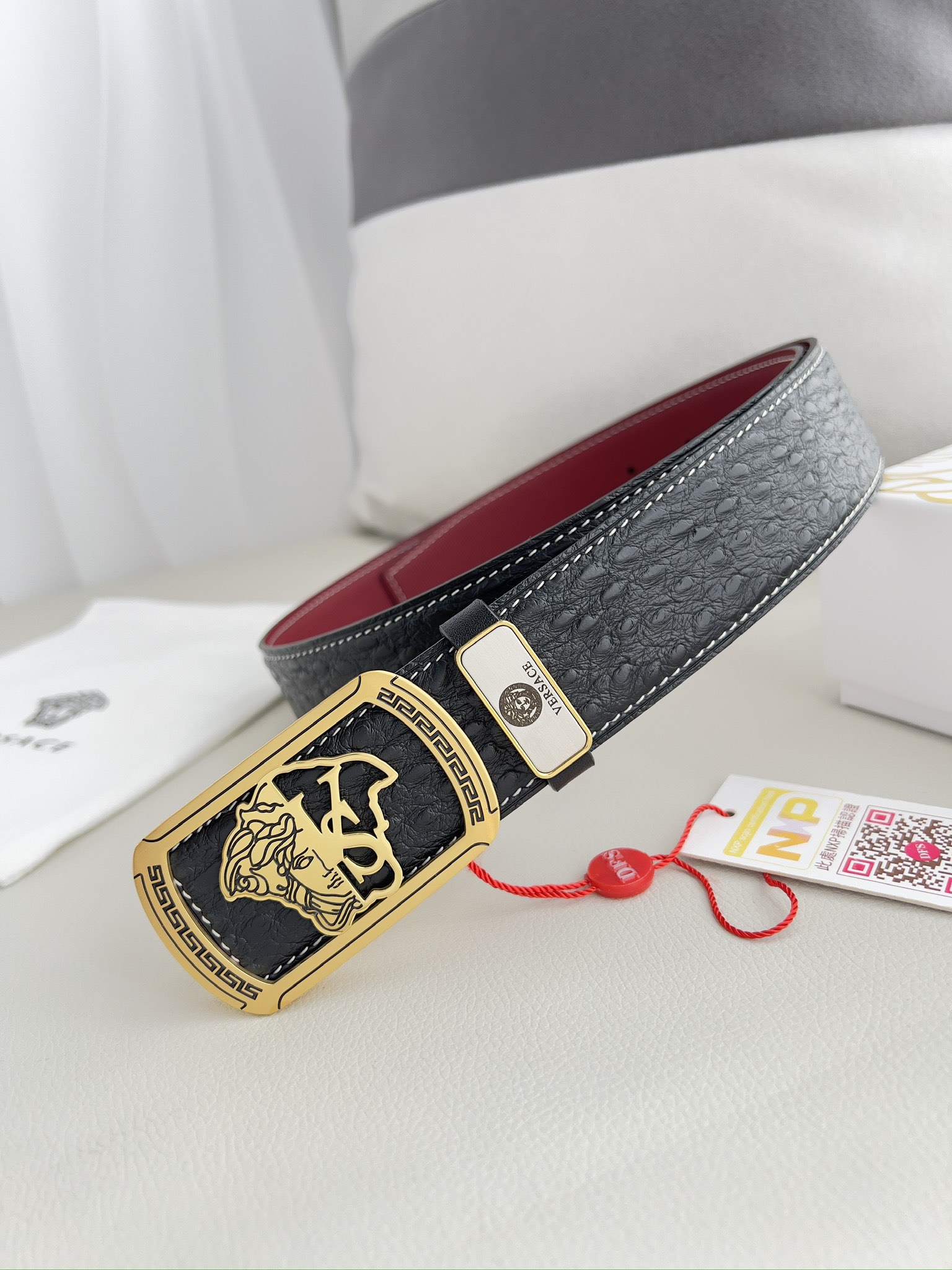 Versace Leather Belts 1:1 Mirror Version