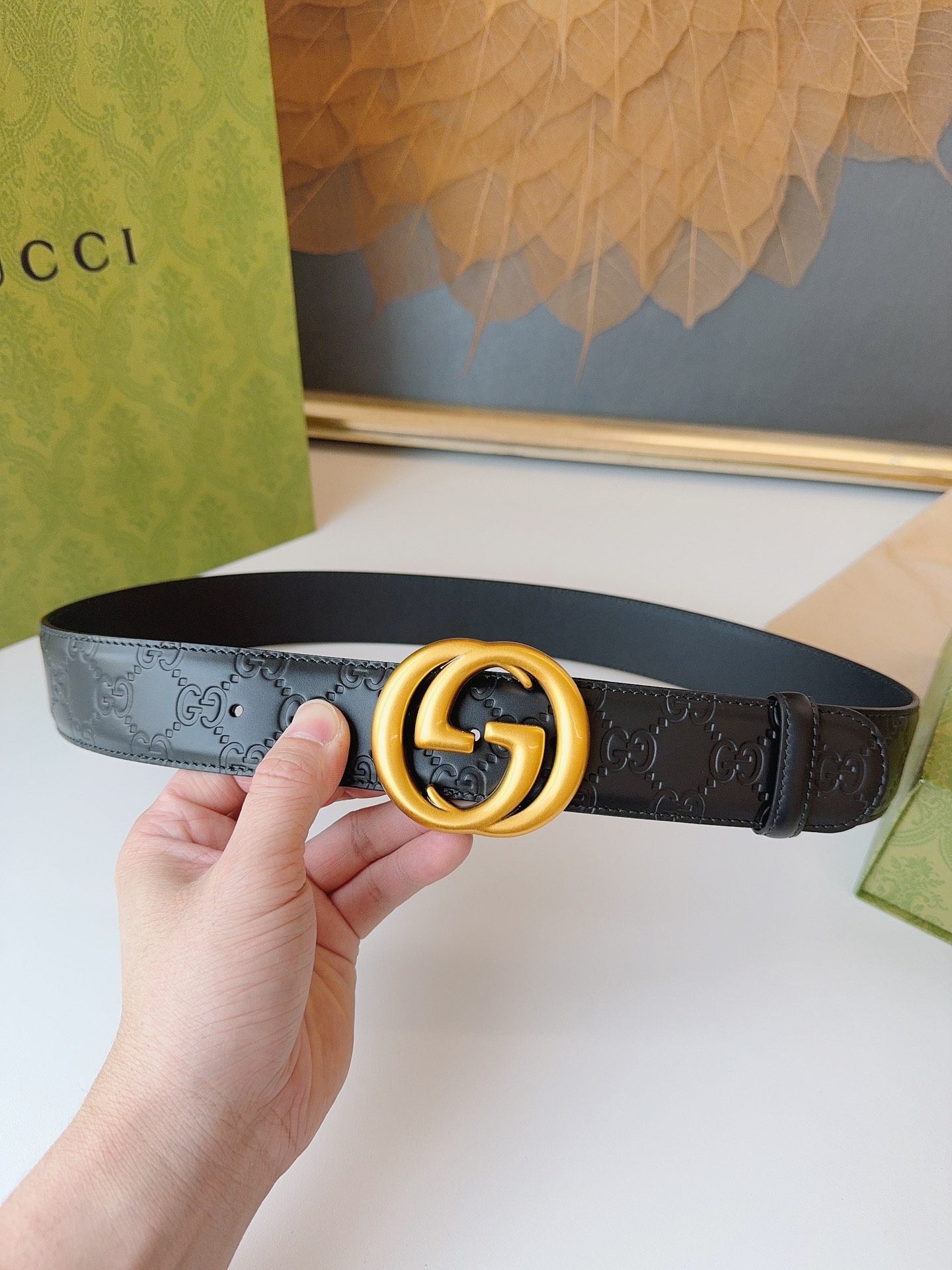 Gucci Leather Belts 1:1 Mirror Version