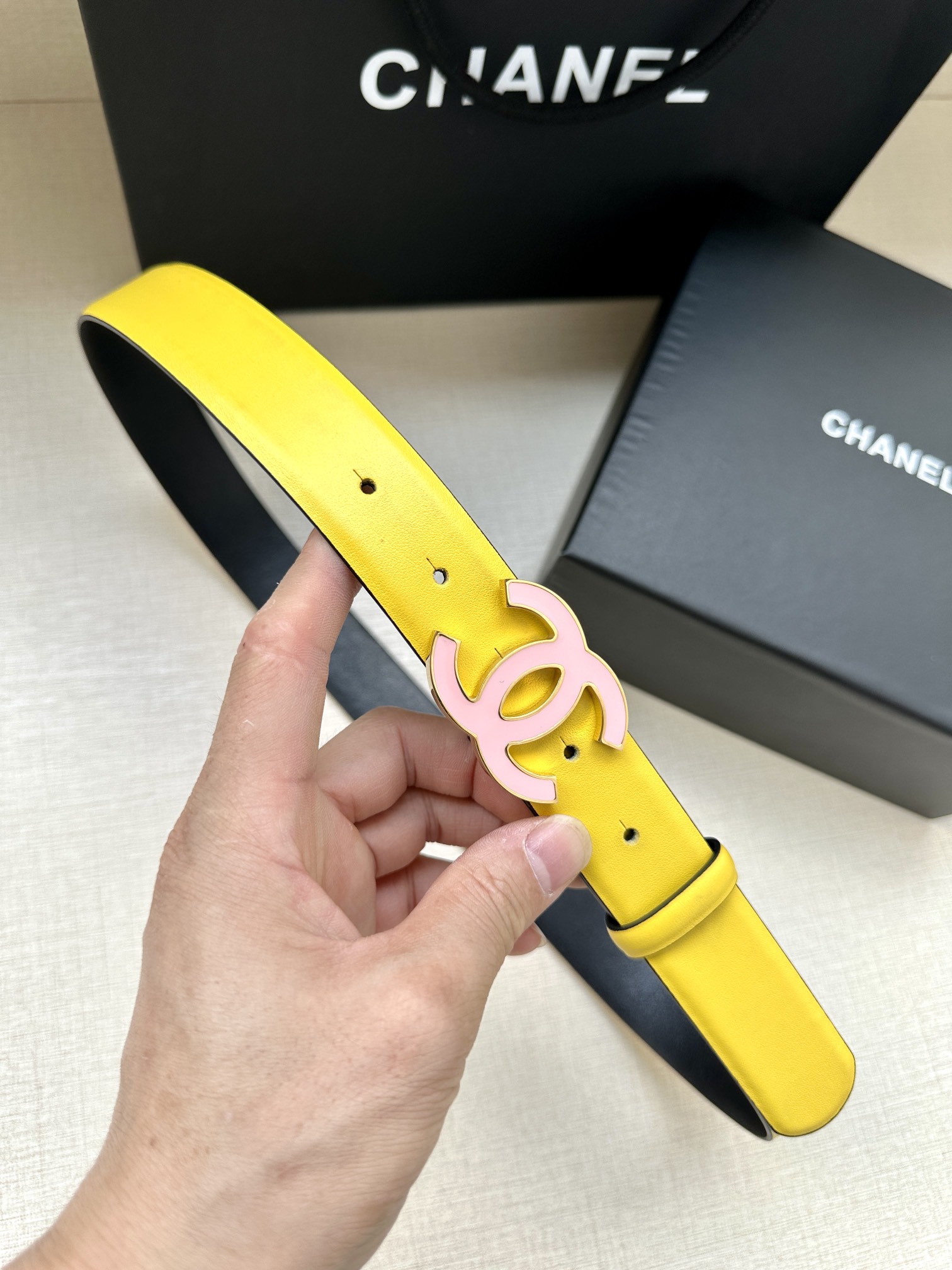 Chanel Leather Belts 1:1 Mirror Version