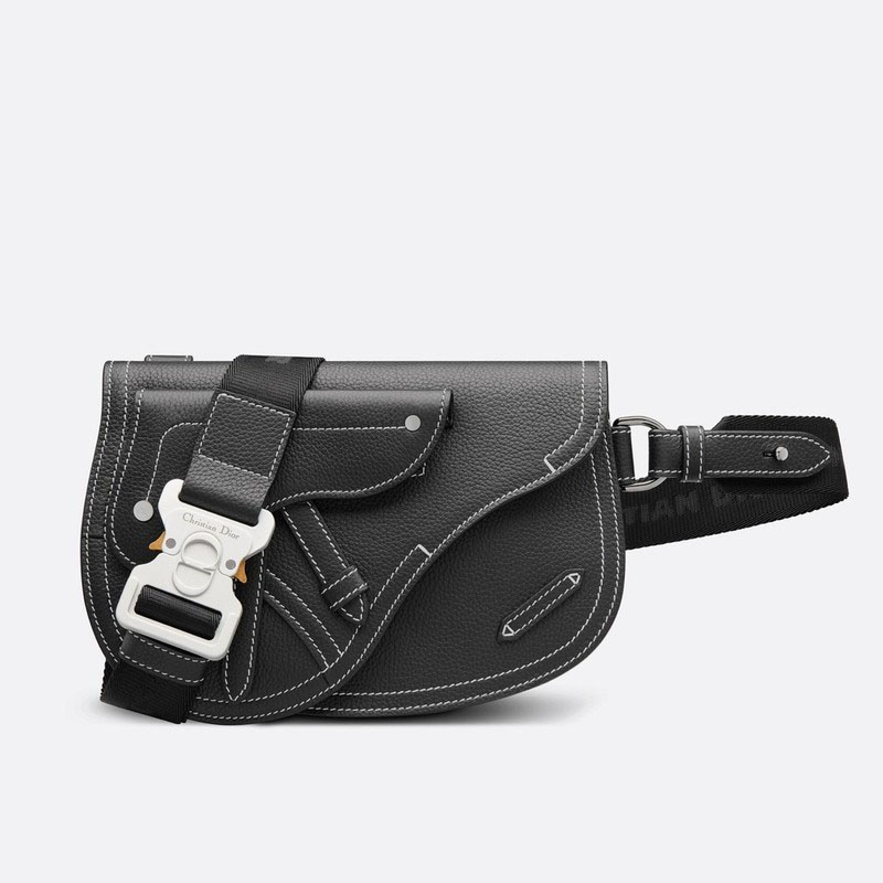 DIOR Saddle Men Clutch bag Mirror Embroidery Crossbody Bag 10A(Replica)