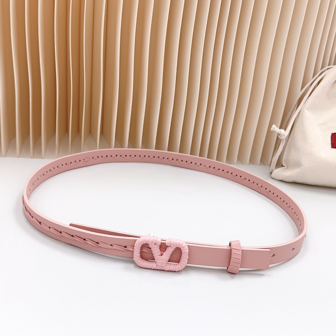 Valentino Leather Belts 1:1 Mirror Version