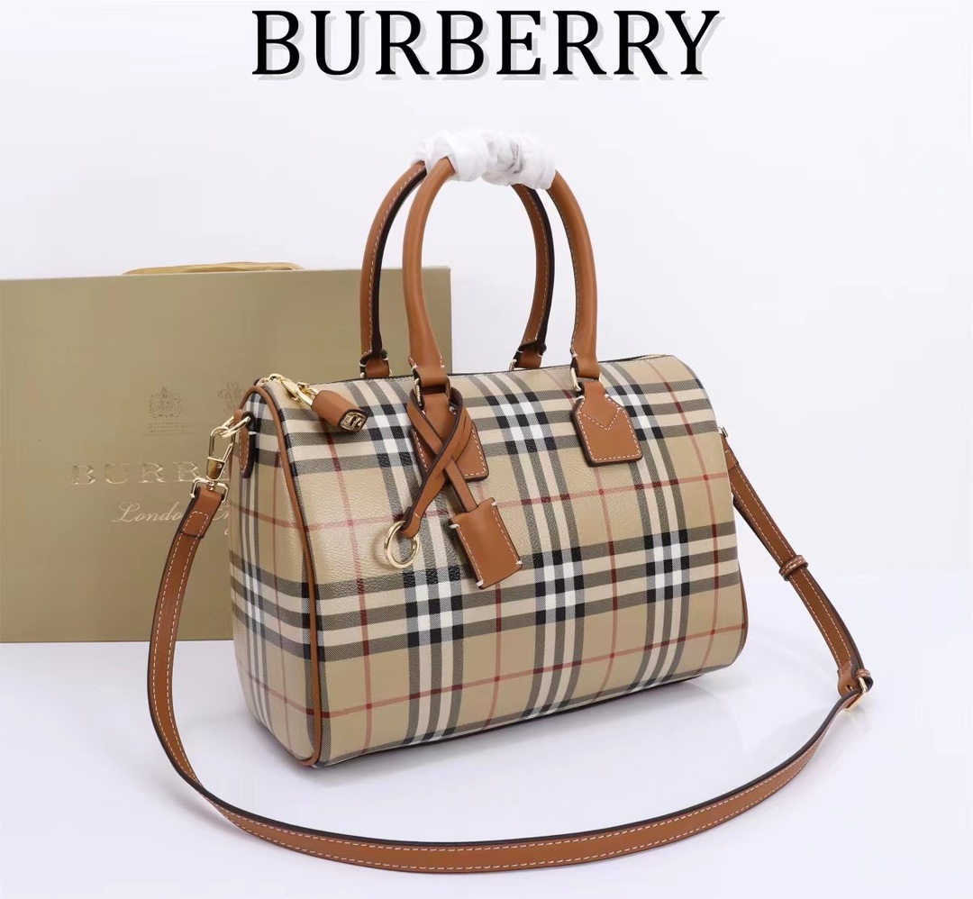 BURBERRY Bags Italian made bowling bag(7AReplica）