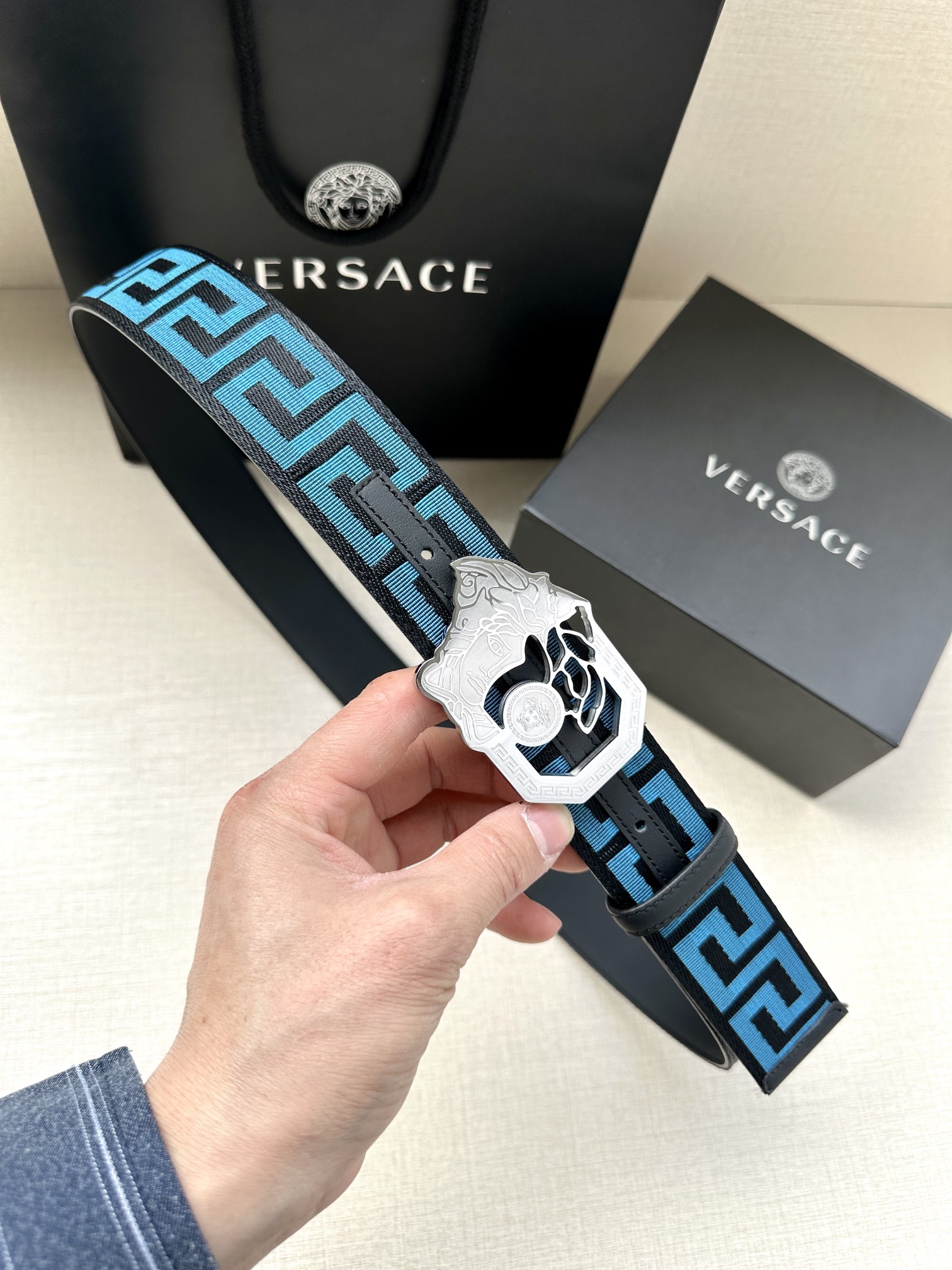 Versace Leather Belts 1:1 Mirror Version