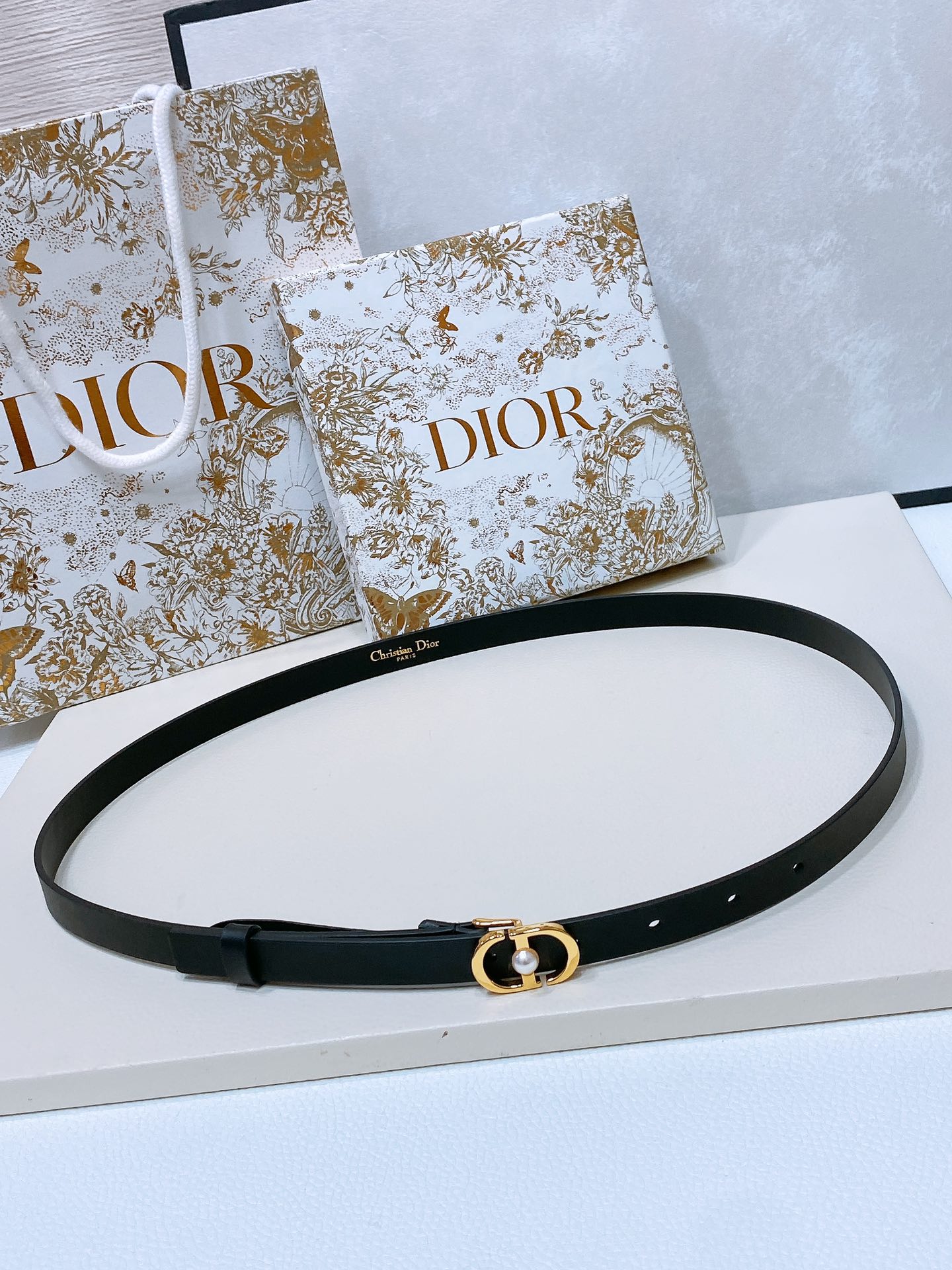 Dior Leather Belts 1:1 Mirror Version
