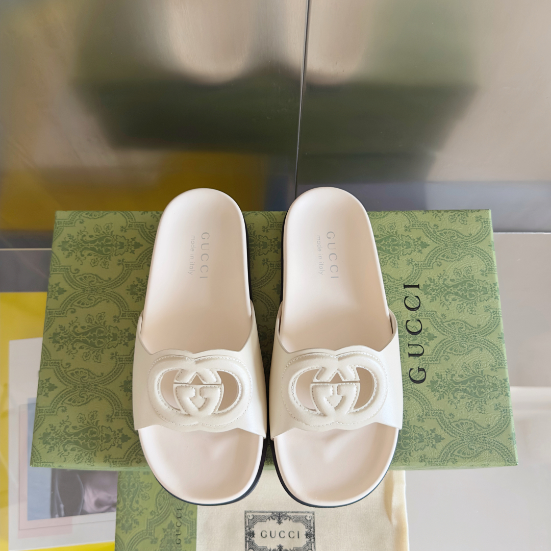 Gucci Shoes Latest couple style slippers