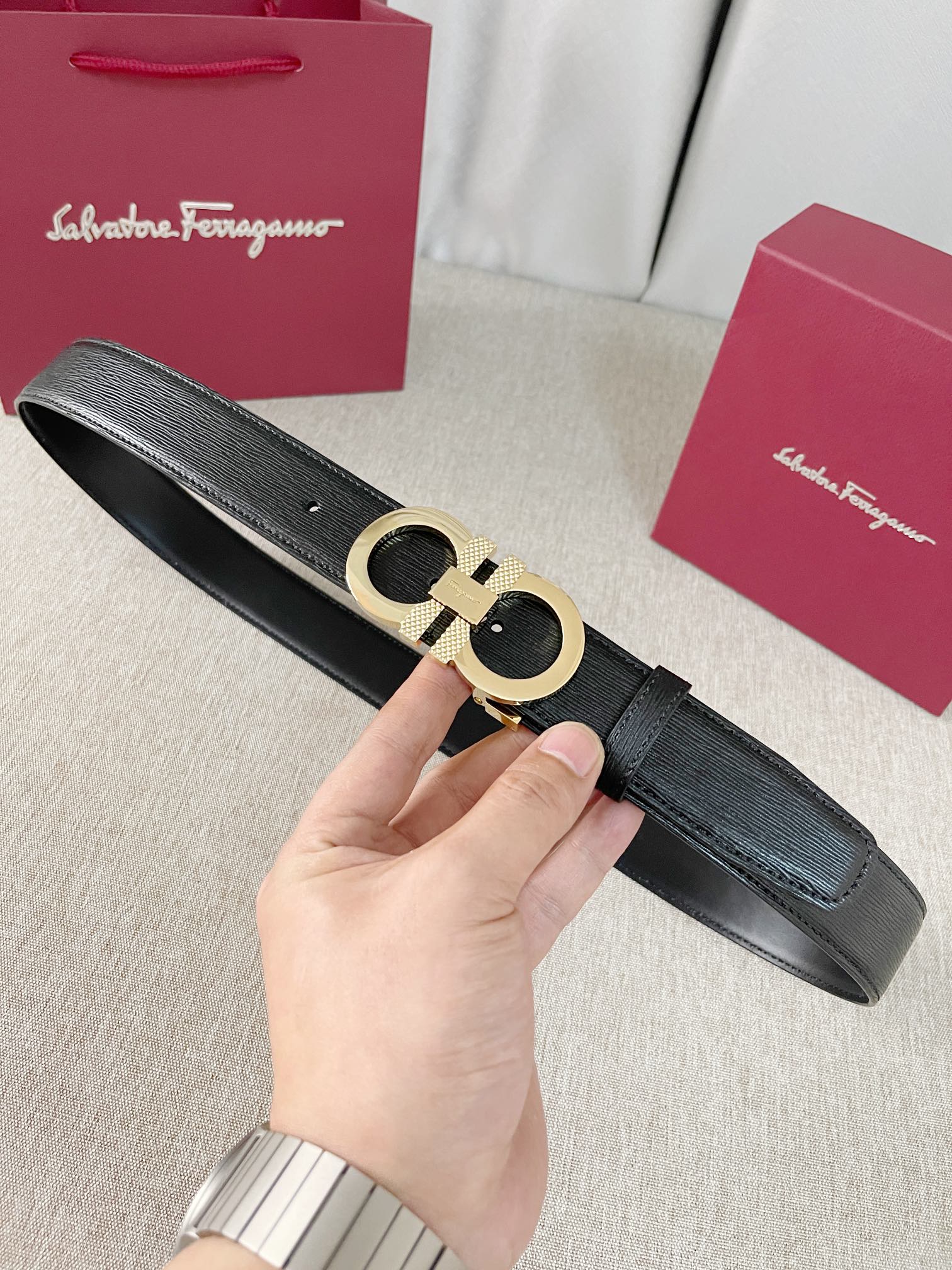 Ferrgamo Leather Belts 1:1 Mirror Version
