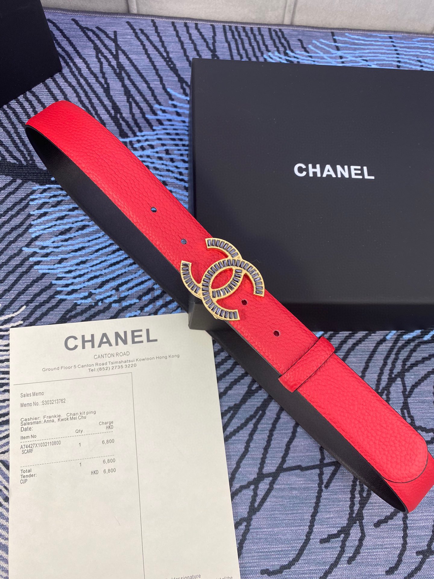 Chanel Leather Belts 1:1 Mirror Version